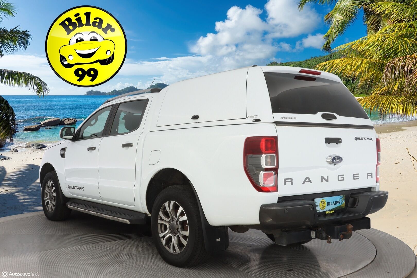 FORD RANGER 2018 3.2tdci 4X4 Wildtrak *Webasto / Koukku / ACC / P.Kamera / Kaistavahti / Navi / LED-lisävalo / 2x Renkaat* - 3,99 % KORKOTARJOUS TÄHÄN AUTOON - Merkkihuollot / Kahdet Fordin Alumiinivanteet / Alpha Lavaste