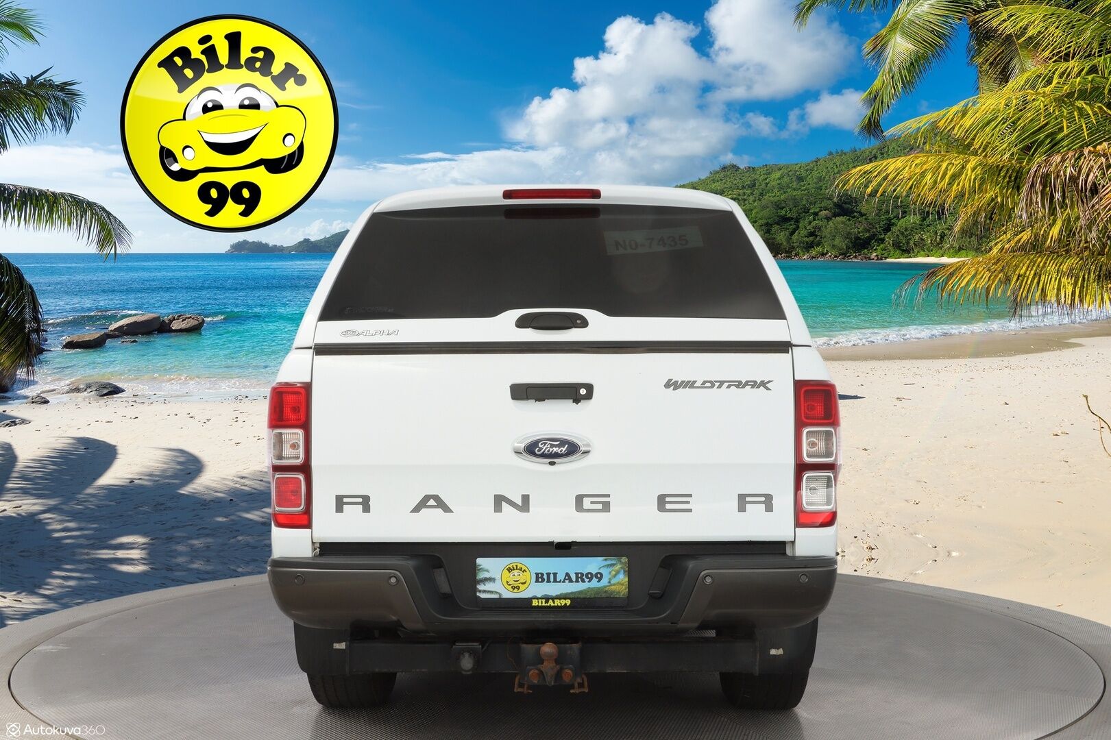 FORD RANGER 2018 3.2tdci 4X4 Wildtrak *Webasto / Koukku / ACC / P.Kamera / Kaistavahti / Navi / LED-lisävalo / 2x Renkaat* - 3,99 % KORKOTARJOUS TÄHÄN AUTOON - Merkkihuollot / Kahdet Fordin Alumiinivanteet / Alpha Lavaste