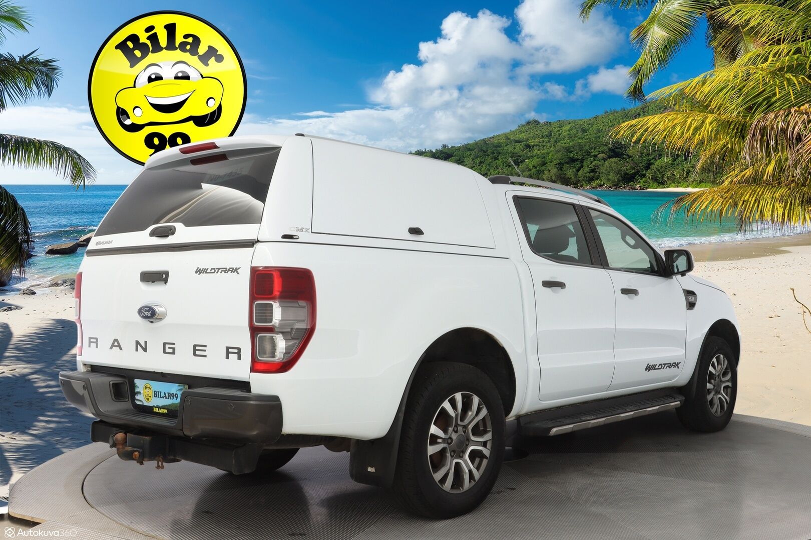 FORD RANGER 2018 3.2tdci 4X4 Wildtrak *Webasto / Koukku / ACC / P.Kamera / Kaistavahti / Navi / LED-lisävalo / 2x Renkaat* - 3,99 % KORKOTARJOUS TÄHÄN AUTOON - Merkkihuollot / Kahdet Fordin Alumiinivanteet / Alpha Lavaste