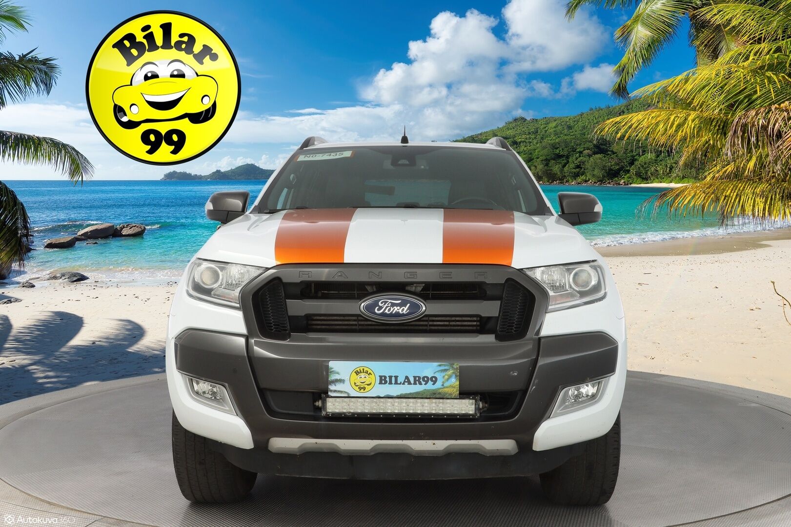 FORD RANGER 2018 3.2tdci 4X4 Wildtrak *Webasto / Koukku / ACC / P.Kamera / Kaistavahti / Navi / LED-lisävalo / 2x Renkaat* - 3,99 % KORKOTARJOUS TÄHÄN AUTOON - Merkkihuollot / Kahdet Fordin Alumiinivanteet / Alpha Lavaste