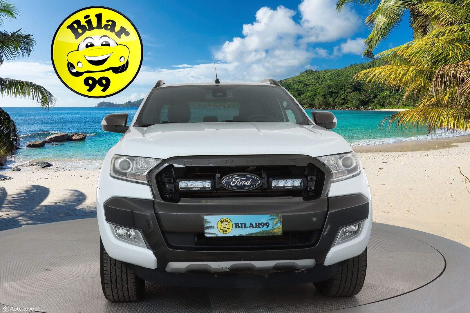 FORD RANGER 2017 3.2TDCI 4X4 Aut Crew Cab Wildtrak **Eberspächer / Koukku / Adapt.Vakkari / P. Kamera / Kaistavahti / Navi** - 3,99 % KORKOTARJOUS TÄHÄN AUTOON - ALVILLINEN / Aut. Ilmastointi / Lämmitetty Tuulilasi / 2x Renkaat