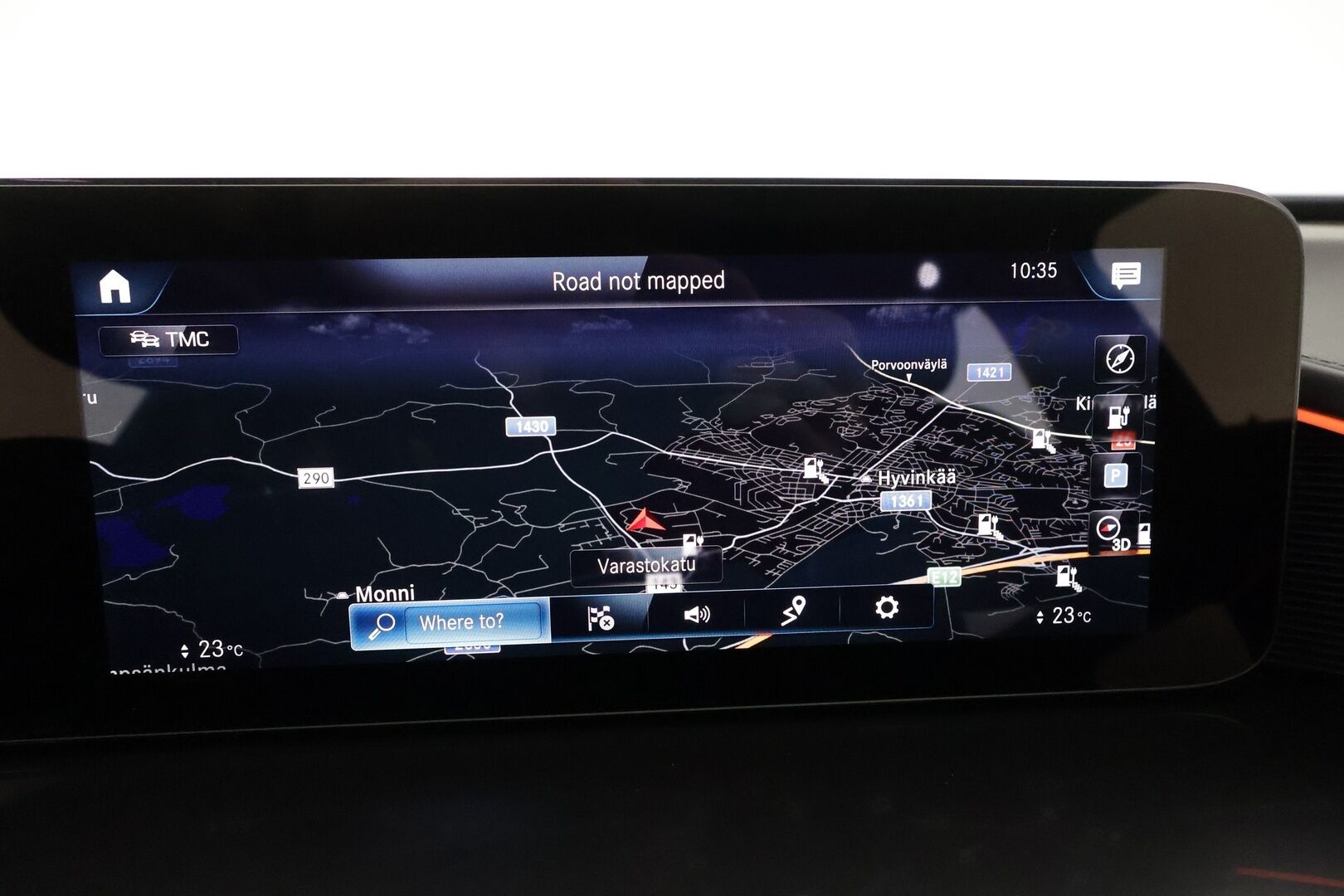MERCEDES-BENZ EQC 2021 400 4Matic Business **Widescreen / Kattoluukku / Adapt.Vakkari / P.Kamera / LED-valot / Navi / Kaistavahti / KeylessGO** - 3,99 % KORKOTARJOUS TÄHÄN AUTOON - 