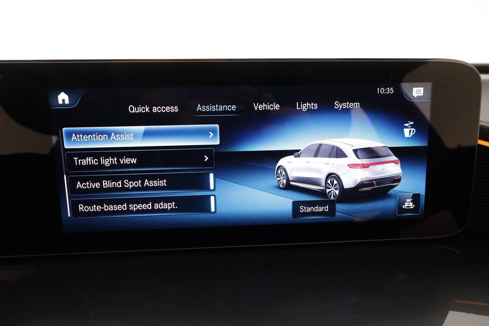 MERCEDES-BENZ EQC 2021 400 4Matic Business **Widescreen / Kattoluukku / Adapt.Vakkari / P.Kamera / LED-valot / Navi / Kaistavahti / KeylessGO** - 3,99 % KORKOTARJOUS TÄHÄN AUTOON - 