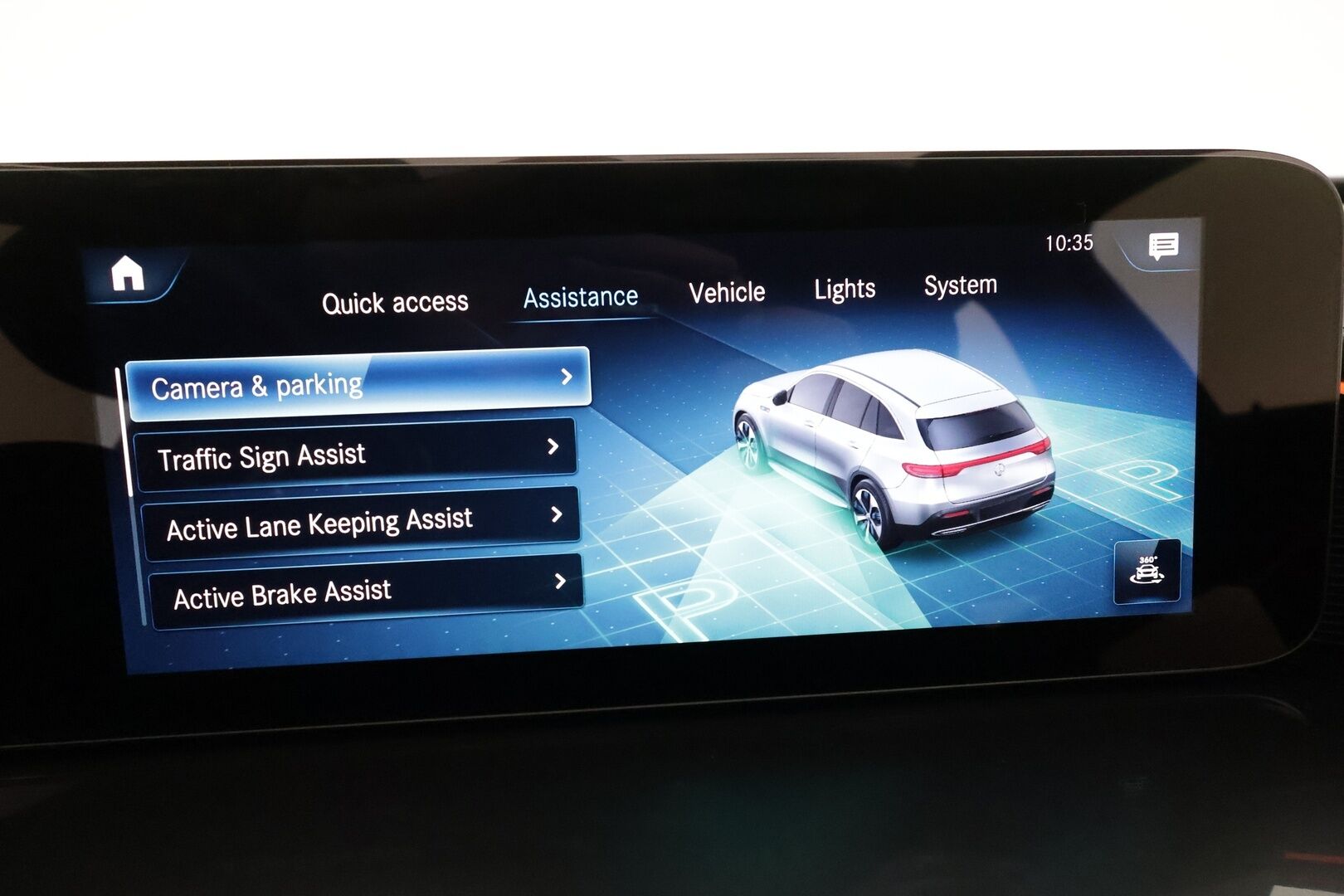MERCEDES-BENZ EQC 2021 400 4Matic Business **Widescreen / Kattoluukku / Adapt.Vakkari / P.Kamera / LED-valot / Navi / Kaistavahti / KeylessGO** - 3,99 % KORKOTARJOUS TÄHÄN AUTOON - 