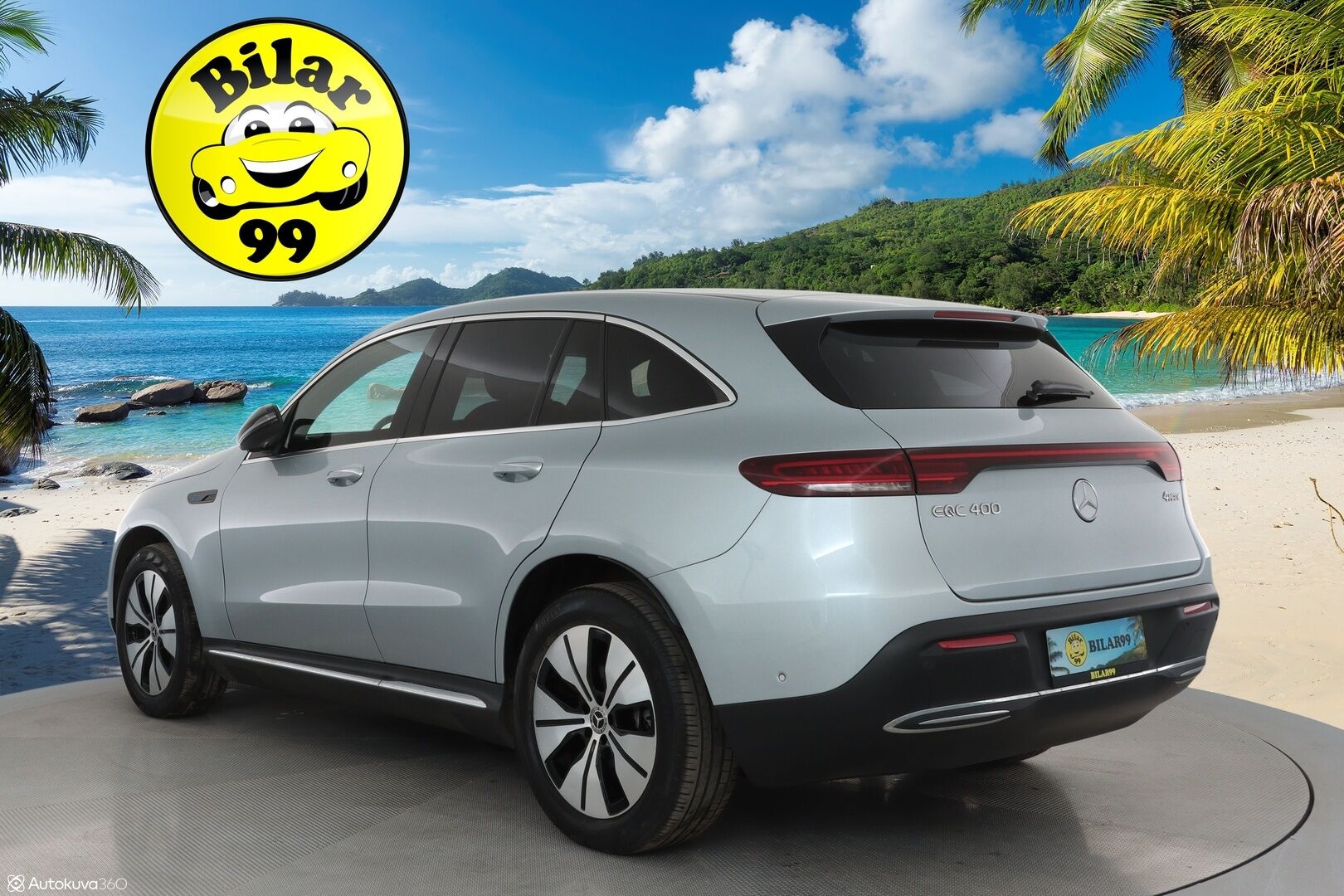 MERCEDES-BENZ EQC 2021 400 4Matic Business **Widescreen / Kattoluukku / Adapt.Vakkari / P.Kamera / LED-valot / Navi / Kaistavahti / KeylessGO** - 3,99 % KORKOTARJOUS TÄHÄN AUTOON - 