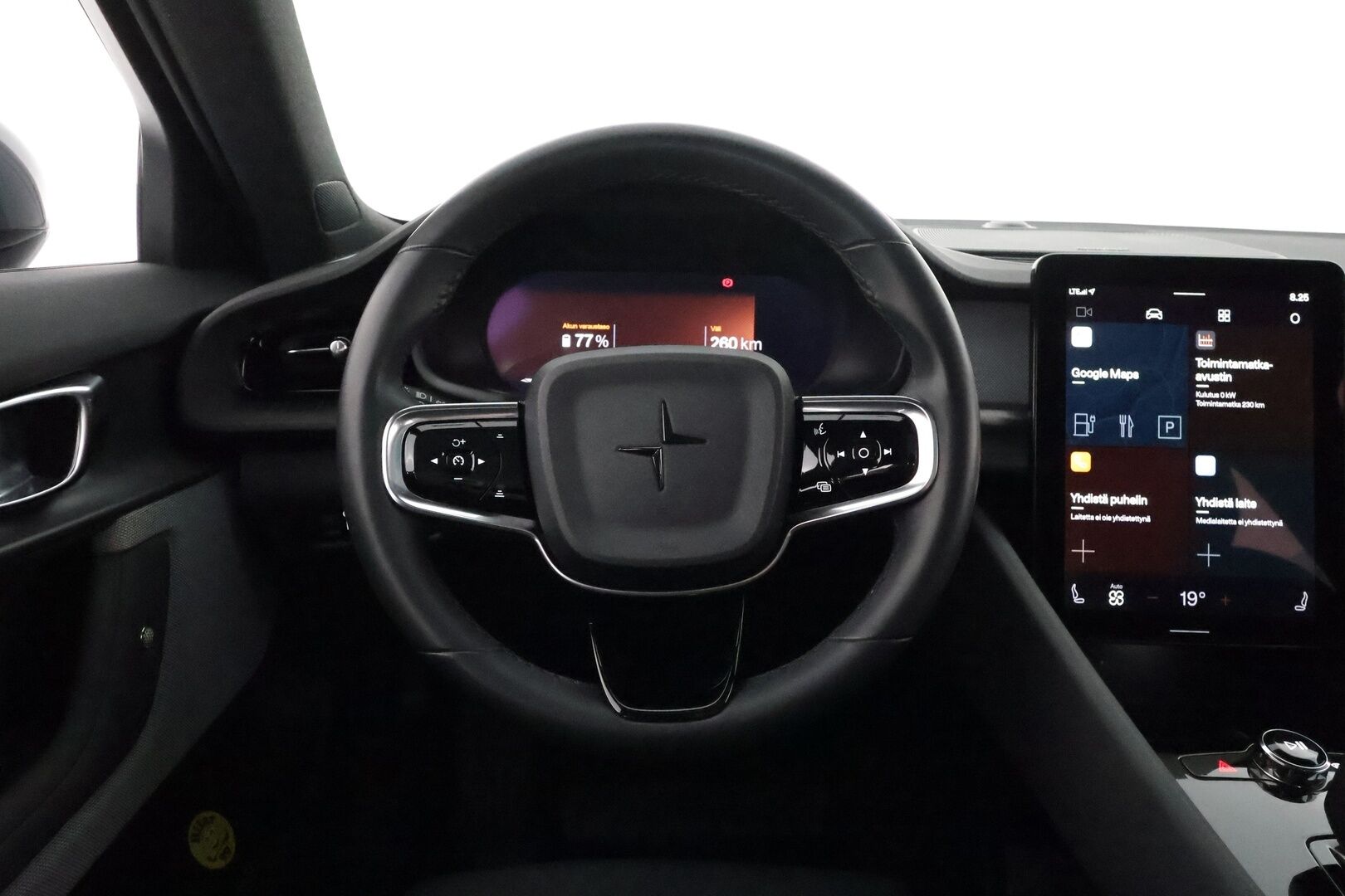 POLESTAR 2 2022 Standard Range Single Motor, 170kW ** Pilot&Plus / Lasikatto / 360° / Lämpöpumppu ** - Pixel-LED / Harman/Kardon / Google Maps / Kaistavahti / KeylessGO / 2x Renkaat / Akku kuntotarkastettu