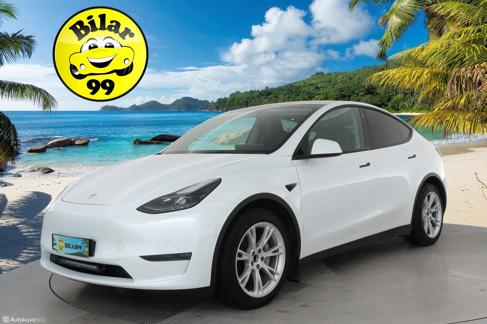 TESLA MODEL Y 2022 Long Range AWD Ryzen AMD **Lasikatto / Lämpöpumppu / Koukku / Adapt.Vakkari / Matrix-LED / Muistipenkki / P.Kamera*** - 3,99 % KORKOTARJOUS TÄHÄN AUTOON - Premium Audio / Navi / Kaistavahti / KeylessGO / 2x renkaat