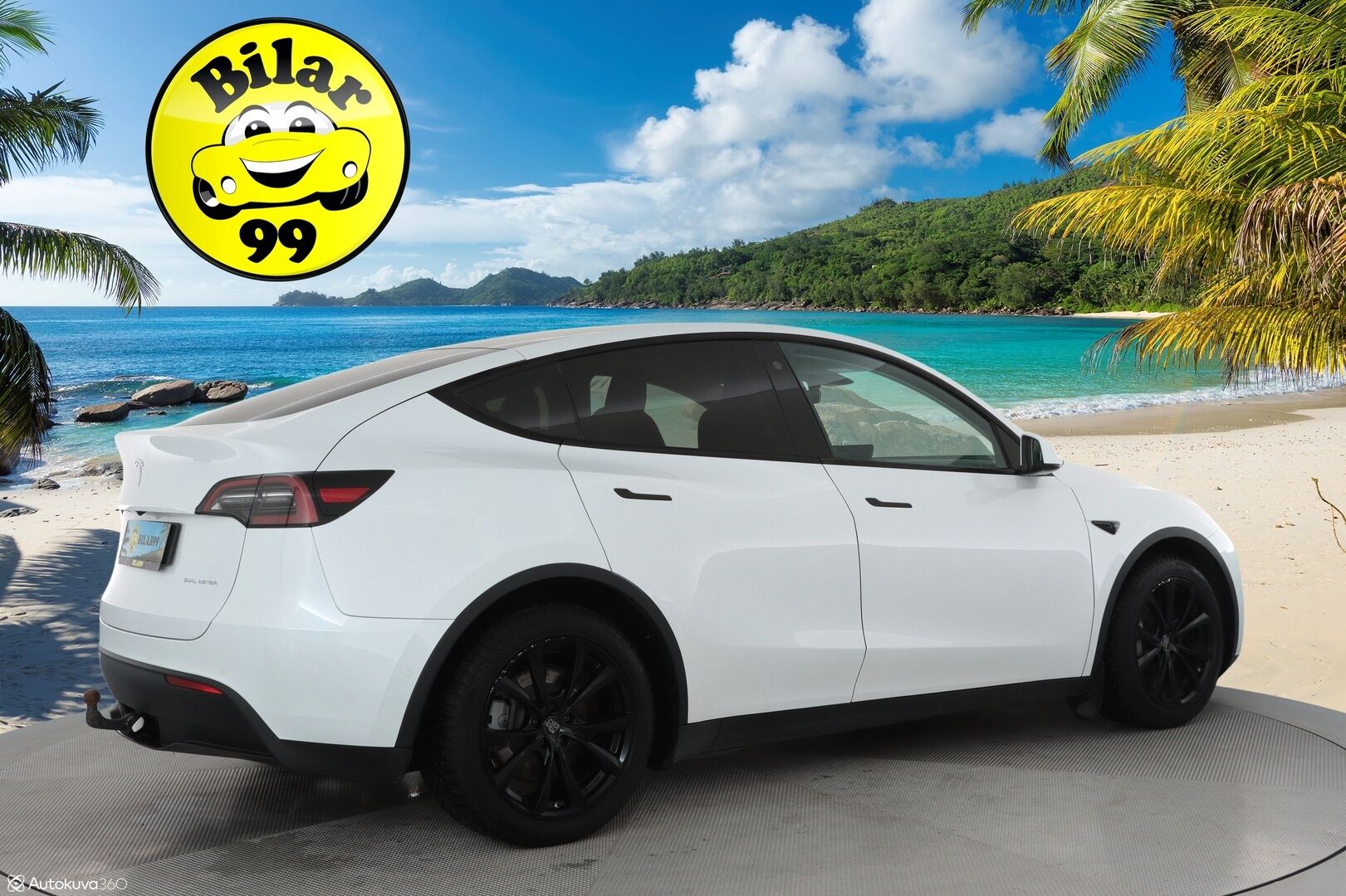 TESLA MODEL Y 2022 Long Range AWD Ryzen AMD **Lasikatto / Lämpöpumppu / Koukku / Adapt.Vakkari / Matrix-LED / Muistipenkki / P.Kamera*** - 3,99 % KORKOTARJOUS TÄHÄN AUTOON - Premium Audio / Navi / Kaistavahti / KeylessGO / 2x renkaat