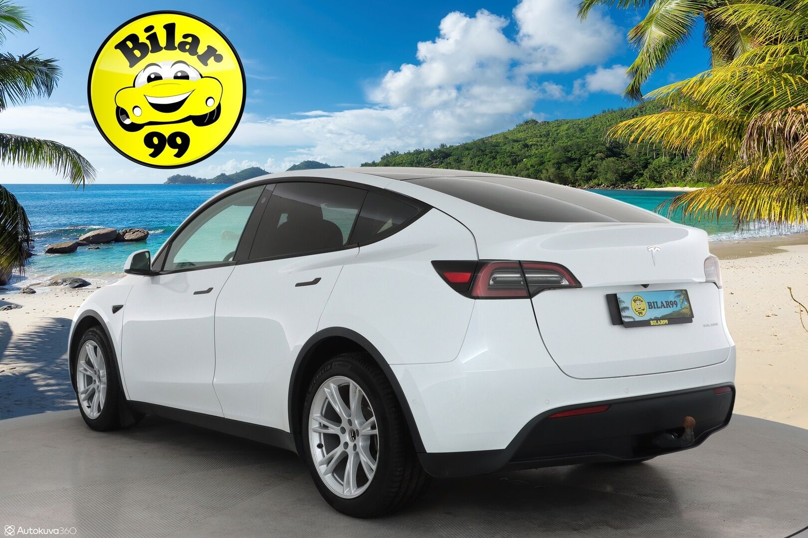 TESLA MODEL Y 2022 Long Range AWD Ryzen AMD **Lasikatto / Lämpöpumppu / Koukku / Adapt.Vakkari / Matrix-LED / Muistipenkki / P.Kamera*** - 3,99 % KORKOTARJOUS TÄHÄN AUTOON - Premium Audio / Navi / Kaistavahti / KeylessGO / 2x renkaat