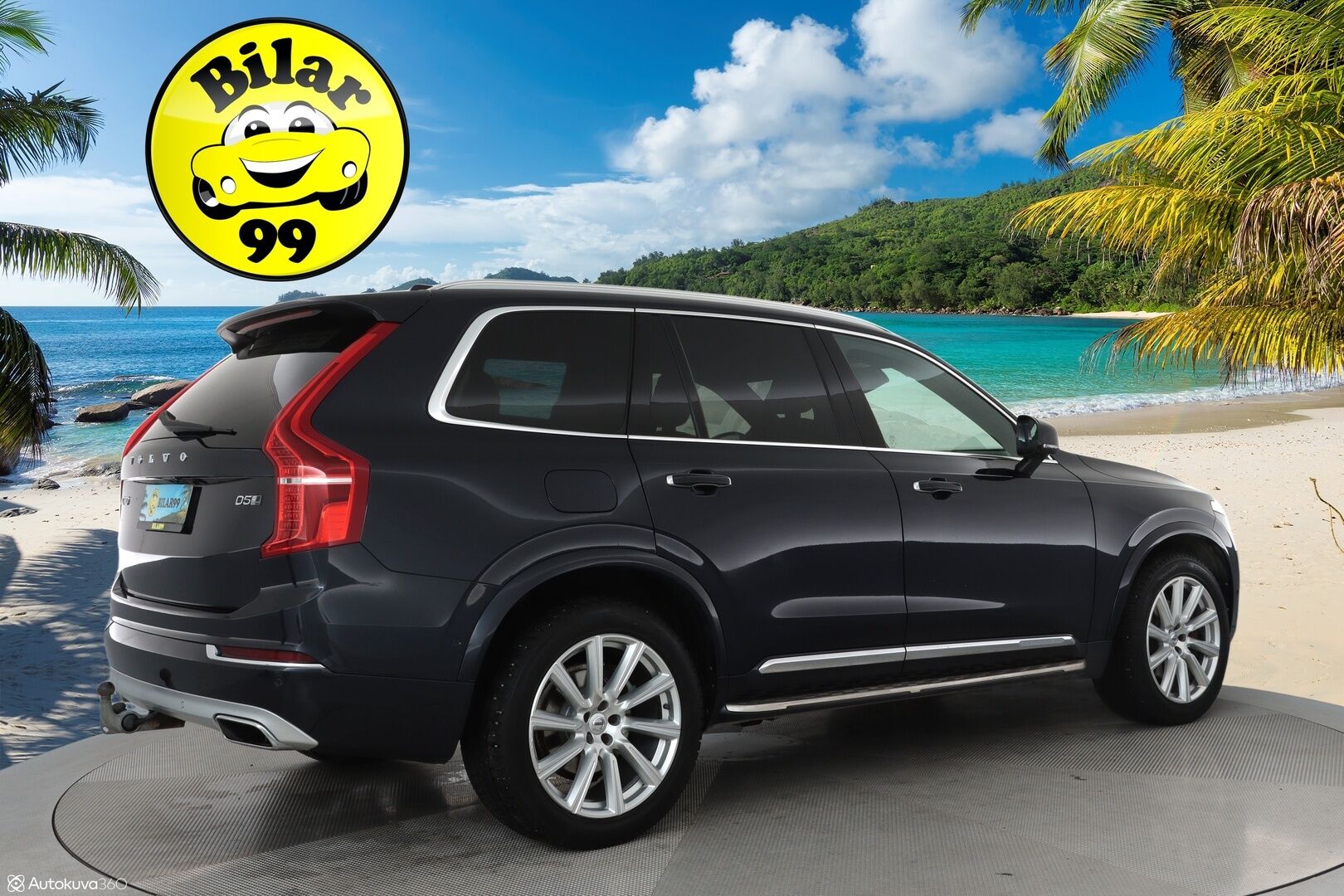 Volvo XC90 2016 D5 AWD Inscription aut **Webasto / Koukku / Adapt.Vakkari / Full-LED / Sporttinahat Muistilla / Istuimet-7 / P.Kamera** - 3,99 % KORKOTARJOUS TÄHÄN AUTOON - 4-Alueinen AC / Navi / Kaistavahti / KeylessGO / 2x Renkaat