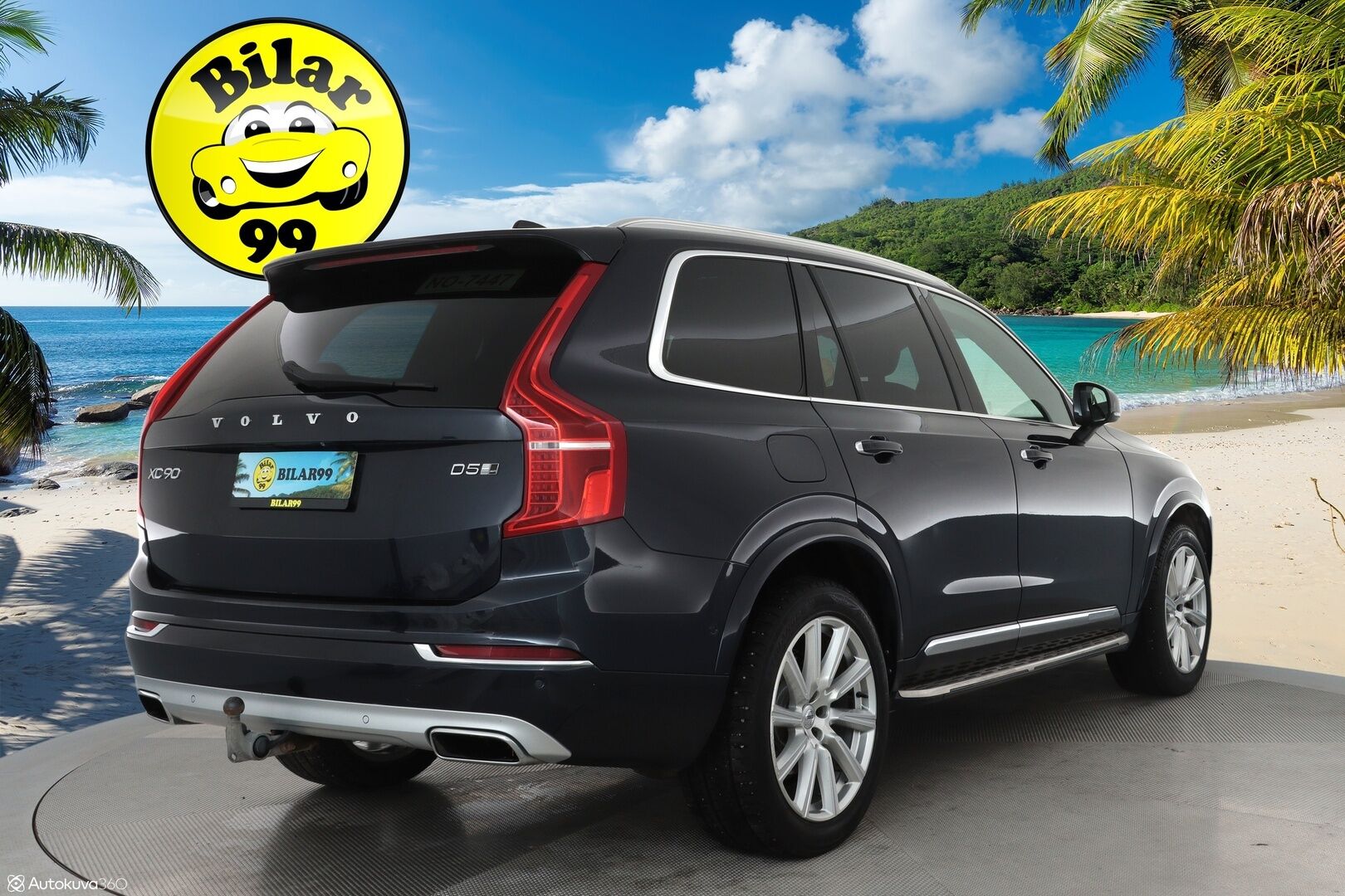 Volvo XC90 2016 D5 AWD Inscription aut **Webasto / Koukku / Adapt.Vakkari / Full-LED / Sporttinahat Muistilla / Istuimet-7 / P.Kamera** - 3,99 % KORKOTARJOUS TÄHÄN AUTOON - 4-Alueinen AC / Navi / Kaistavahti / KeylessGO / 2x Renkaat