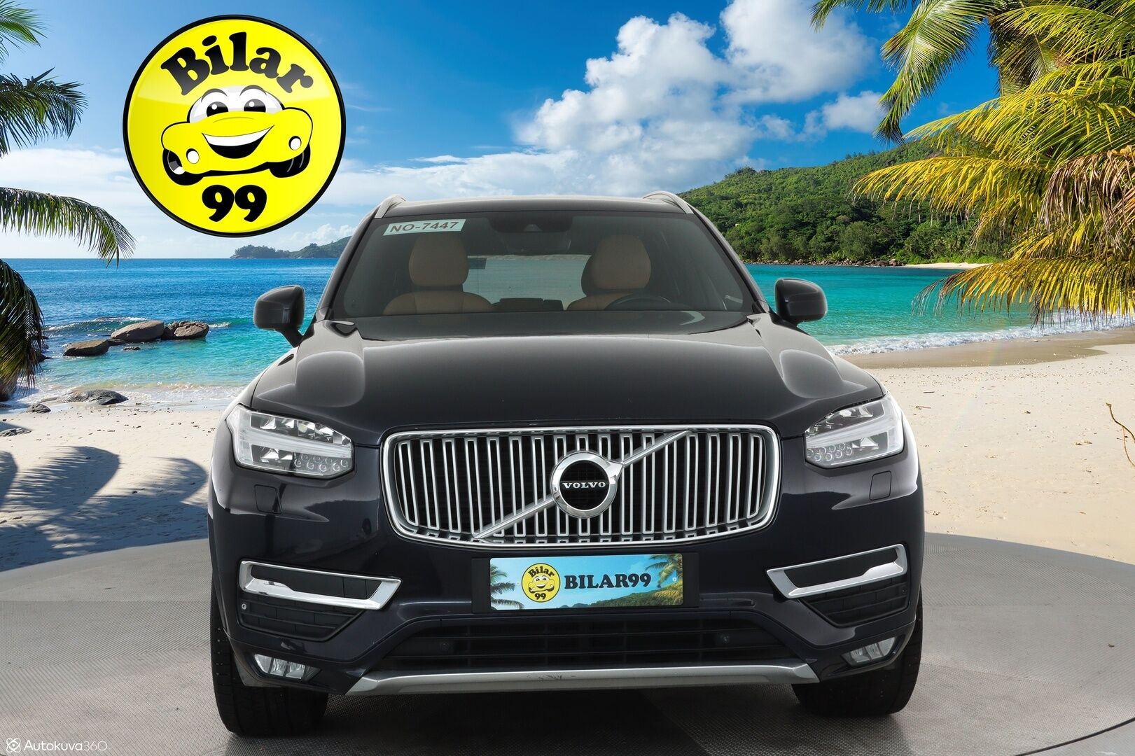 Volvo XC90 2016 D5 AWD Inscription aut **Webasto / Koukku / Adapt.Vakkari / Full-LED / Sporttinahat Muistilla / Istuimet-7 / P.Kamera** - 3,99 % KORKOTARJOUS TÄHÄN AUTOON - 4-Alueinen AC / Navi / Kaistavahti / KeylessGO / 2x Renkaat