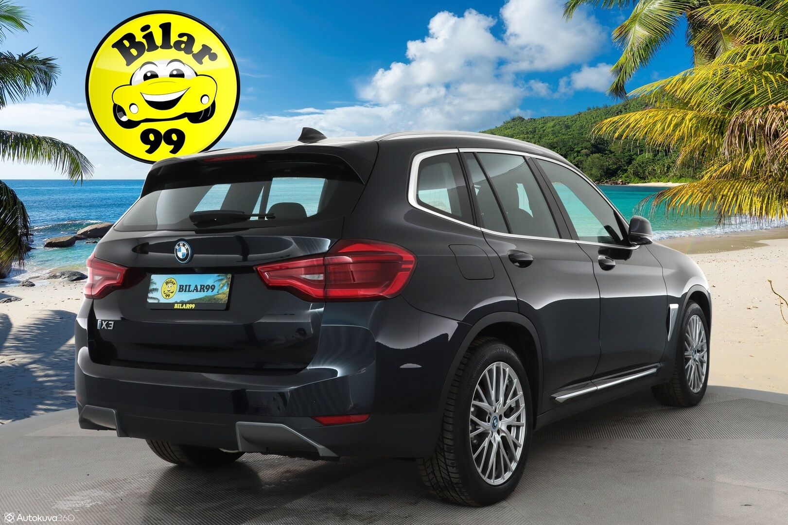 BMW IX3 2021 G08 Impressive **HUD / 360° Kamera / Adapt.Vakkari / Koukku / Sporttipenkki Muistilla / Adapt-LED / Harman/Kardon** - 3,99 % KORKOTARJOUS TÄHÄN AUTOON - Navi / Kaistavahti / KeylessGO / 2x Renkaat / Akku Testattu!