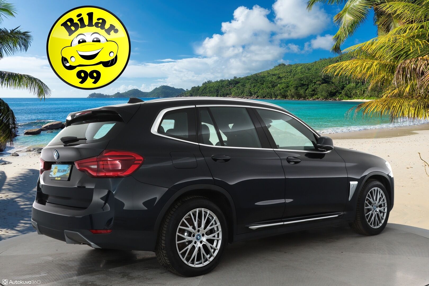 BMW IX3 2021 G08 Impressive **HUD / 360° Kamera / Adapt.Vakkari / Koukku / Sporttipenkki Muistilla / Adapt-LED / Harman/Kardon** - 3,99 % KORKOTARJOUS TÄHÄN AUTOON - Navi / Kaistavahti / KeylessGO / 2x Renkaat / Akku Testattu!