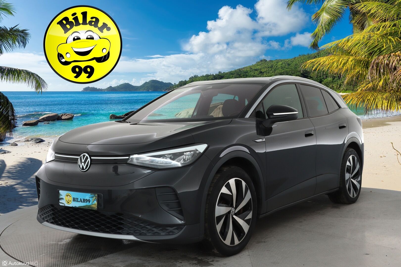 VOLKSWAGEN ID.4 2021 150kW Pro Performance **Lämpöpumppu / Koukku / Adapt.Vakkari / P.Kamera / LED-valot / Kaistavahti / Navi** - KeylessGO / 2x Renkaat / Akku Kuntotarkastettu!