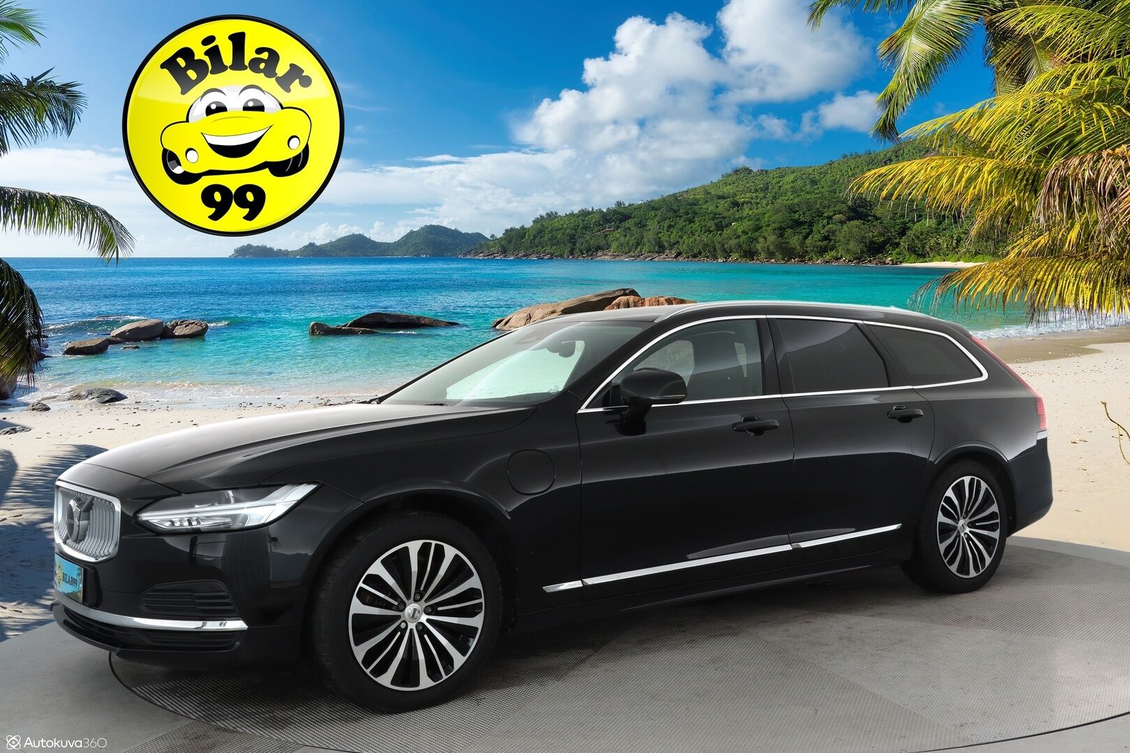 Volvo V90 2023 T6 350 AWD Core Bright Auto **Koukku / Adapt.Vakkari / P.kamera / LED-valot / Kaistavahti / Google Maps / KeylessGO** - Facelift / Lisälämmitin / Akku kuntotarkastettu / Digimittaristo / 2x Renkaat 