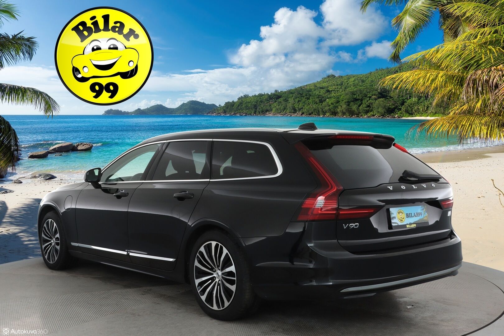 Volvo V90 2023 T6 350 AWD Core Bright Auto **Koukku / Adapt.Vakkari / P.kamera / LED-valot / Kaistavahti / Google Maps / KeylessGO** - 3,99 % KORKOTARJOUS TÄHÄN AUTOON - Akku kuntotarkastettu / Digimittaristo / 2x Renkaat