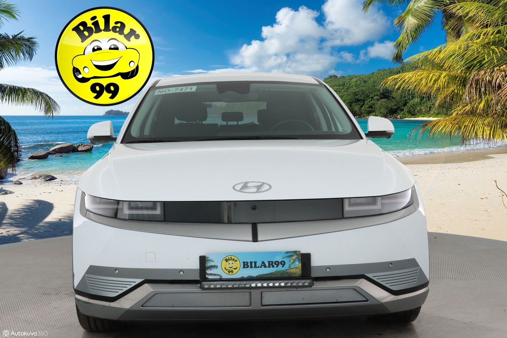 HYUNDAI IONIQ 5 2022 73kWh 305hv Advanced AWD ** Lämpöpumppu / HUD / Adapt.vakkari / Bose / 360 kamera / Koukku / Muistipenkki - Akku kuntotarkastettu / Apple&Android / Keyless 