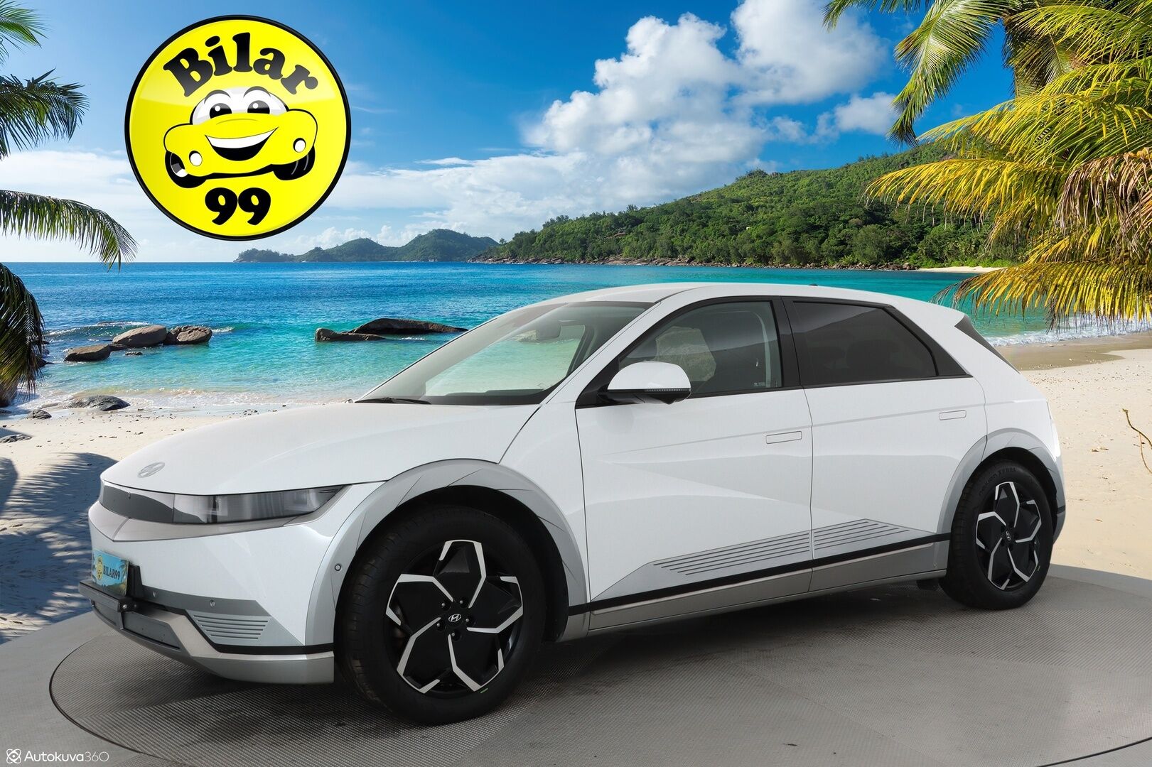 HYUNDAI IONIQ 5 2022 73kWh 305hv Advanced AWD ** Lämpöpumppu / HUD / Adapt.vakkari / Bose / 360 kamera / Koukku / Muistipenkki - Akku kuntotarkastettu / Apple&Android / Keyless 