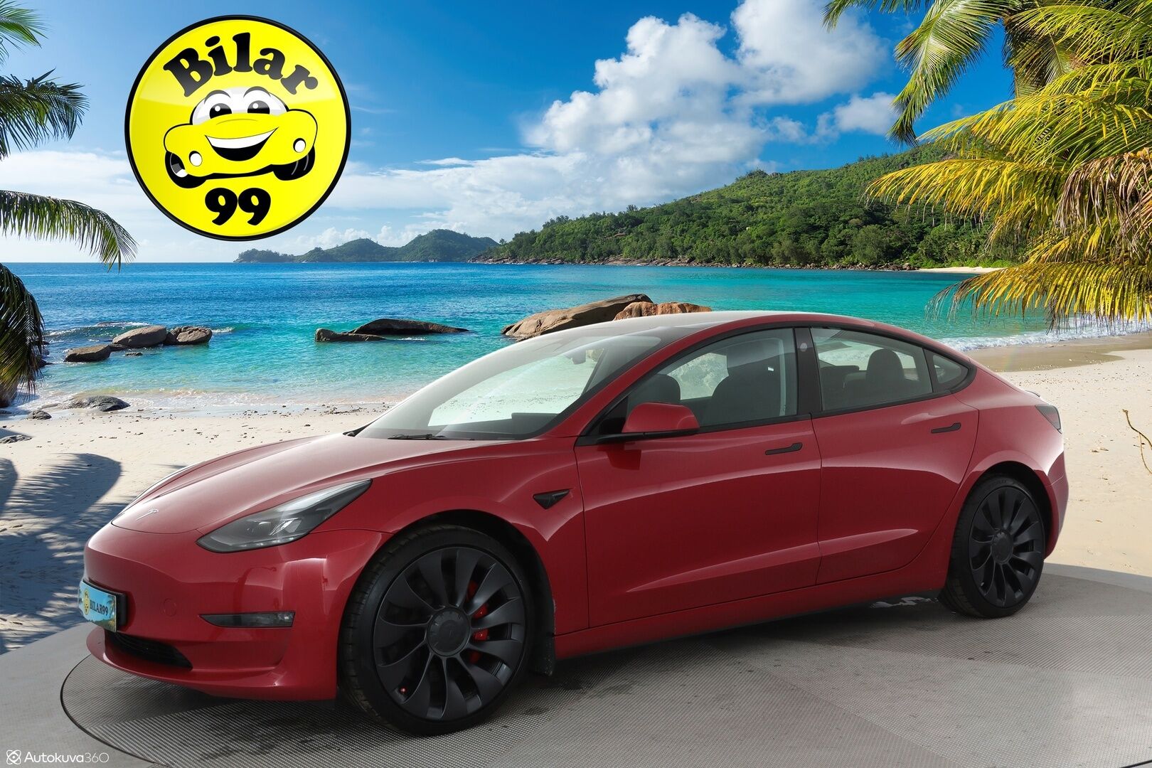 TESLA MODEL 3 2022 Performance *ILP / Lasikatto / Acc / Matrix-LED / Muistipenkki / Kamera / Nav / Kaistavahti / Premium Audio / Nahkaverhoilu / Keyless* - 3,99 % KORKOTARJOUS TÄHÄN AUTOON - 31.5. ASTI! - ALV-vähennyskelpoinen / Siistikuntoinen / Koti- ja Kauppakeskus laturit