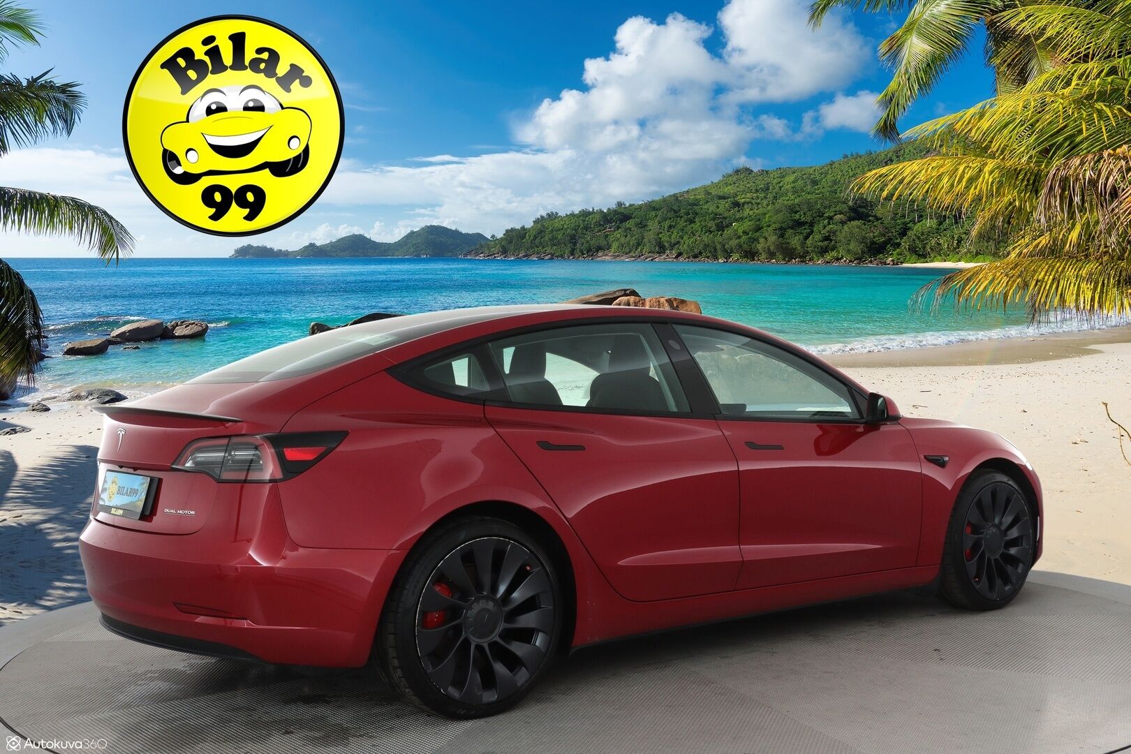 TESLA MODEL 3 2022 Performance *ILP / Lasikatto / Acc / Matrix-LED / Muistipenkki / Kamera / Nav / Kaistavahti / Premium Audio / Nahkaverhoilu / Keyless* - 3,99 % KORKOTARJOUS TÄHÄN AUTOON - 31.5. ASTI! - ALV-vähennyskelpoinen / Siistikuntoinen / Koti- ja Kauppakeskus laturit