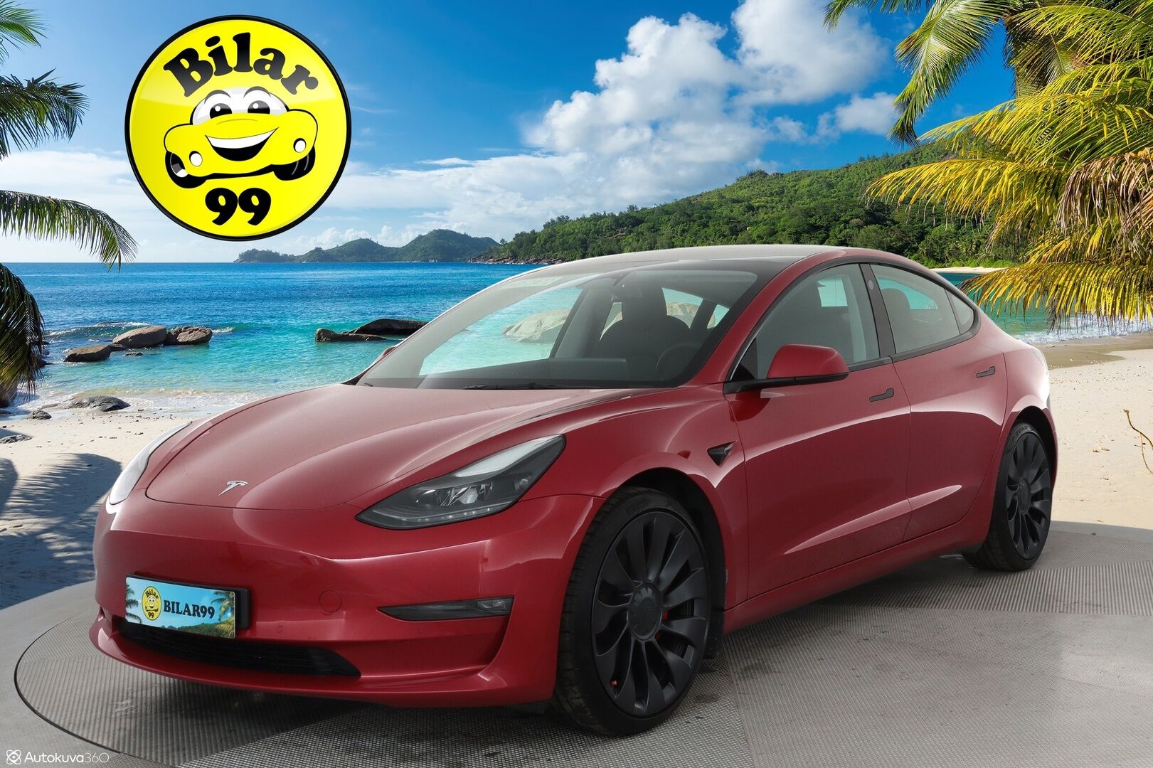 TESLA MODEL 3 2022 Performance *ILP / Lasikatto / Acc / Matrix-LED / Muistipenkki / Kamera / Nav / Kaistavahti / Premium Audio / Nahkaverhoilu / Keyless* - 3,99 % KORKOTARJOUS TÄHÄN AUTOON - 31.5. ASTI! - ALV-vähennyskelpoinen / Siistikuntoinen / Koti- ja Kauppakeskus laturit