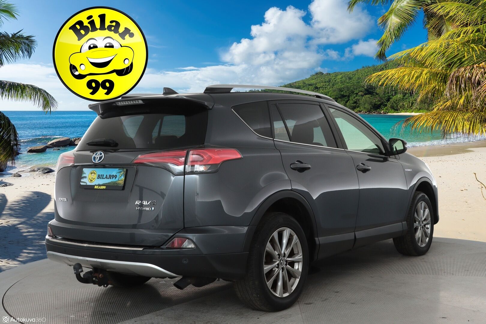 TOYOTA RAV4 2016 AWD 2.5 Hybrid Executive ** Adapt.vakkari / P.kamera / Kattoluukku / Nahkasisusta / Keyles / Navi
