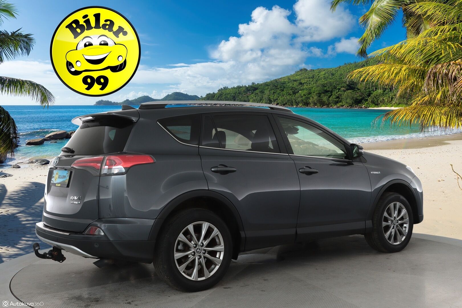 TOYOTA RAV4 2016 AWD 2.5 Hybrid Executive ** Adapt.vakkari / P.kamera / Kattoluukku / Nahkasisusta / Keyles / Navi