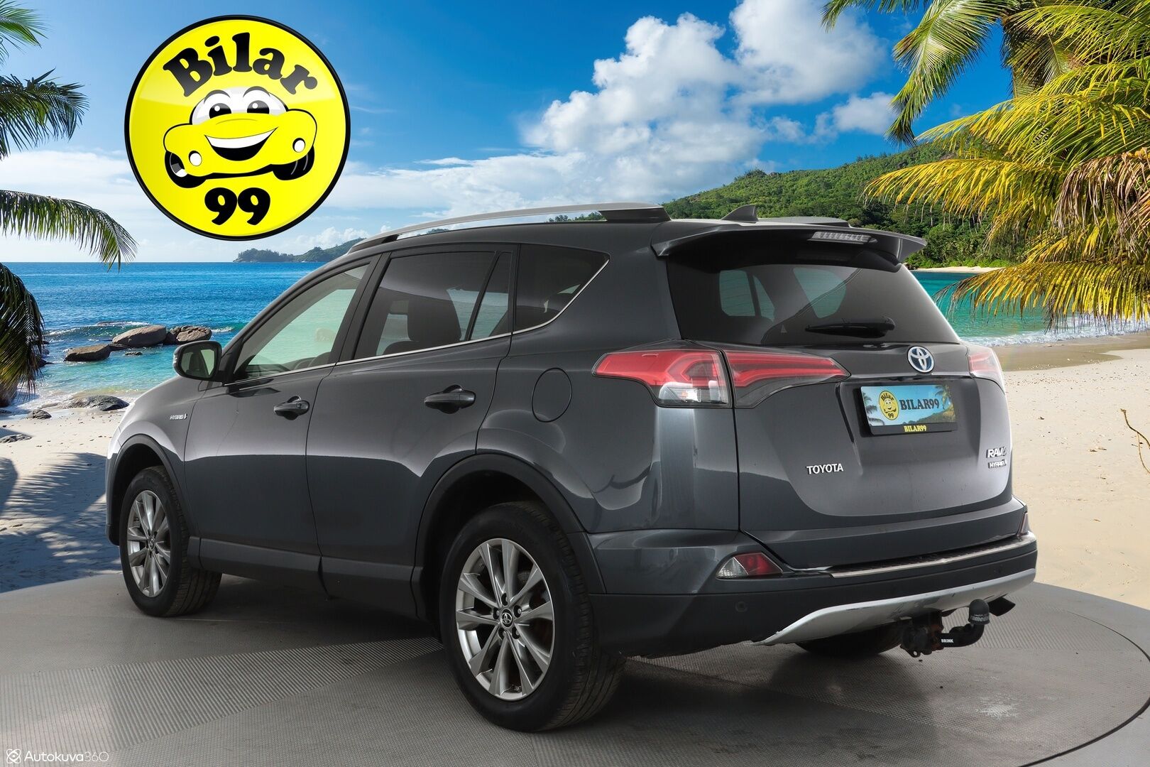 TOYOTA RAV4 2016 AWD 2.5 Hybrid Executive ** Adapt.vakkari / P.kamera / Kattoluukku / Nahkasisusta / Keyles / Navi