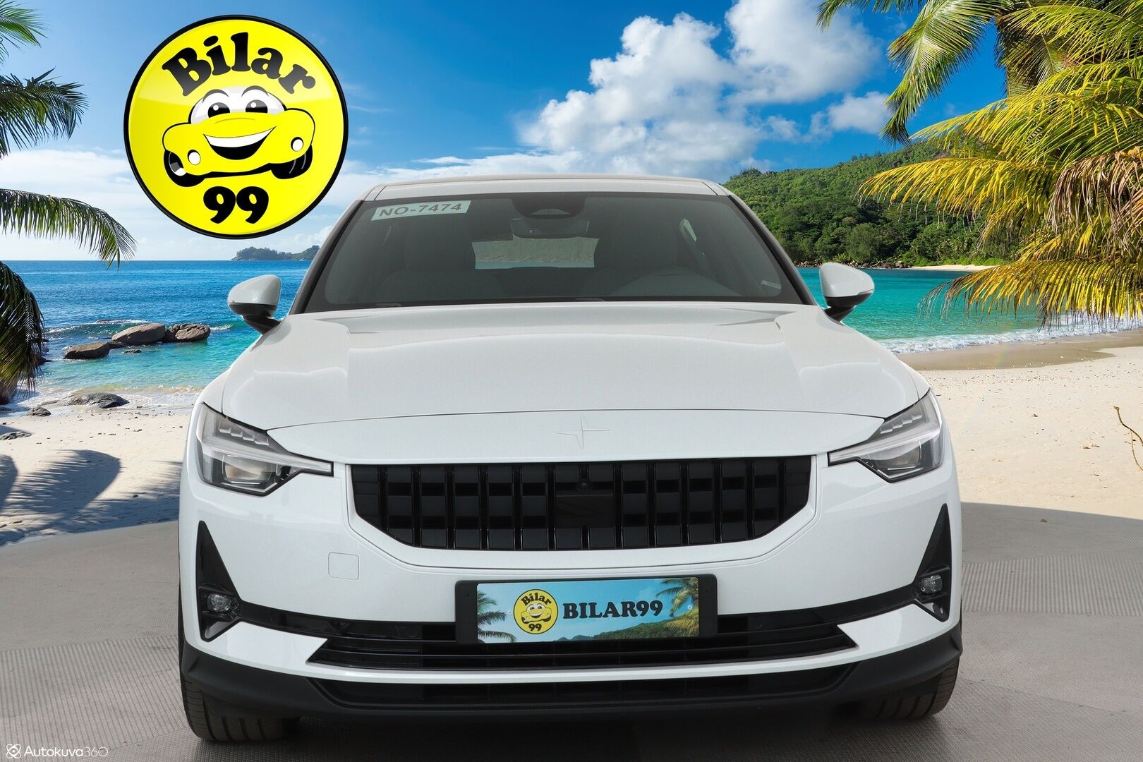 POLESTAR 2 2022 Standard Range Single Motor, 165kW, 64kWh ** Pilot & Plus / Lämpöpumppu / Panorama / H&K / 360 kamera / Pixel LED - 3,99 % KORKOTARJOUS TÄHÄN AUTOON - Akku kuntotarkastettu / Muistipenkki / Apple&Android / Keyless / Sporttipenkit