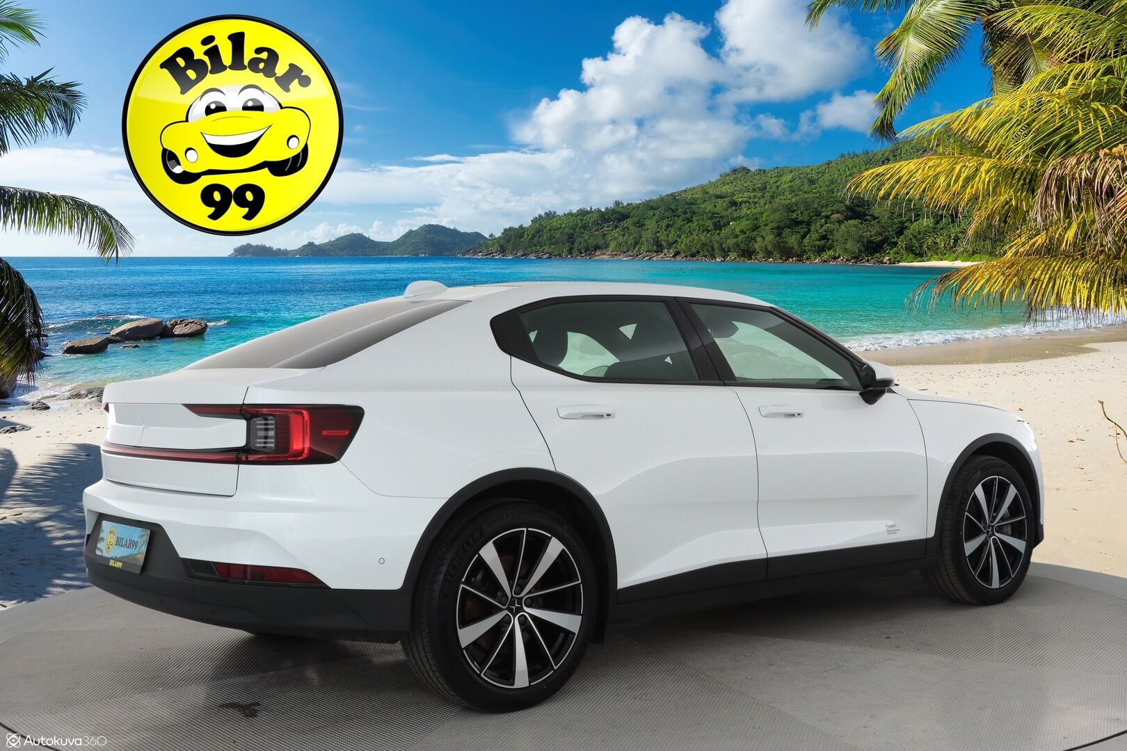 POLESTAR 2 2022 Standard Range Single Motor, 165kW, 64kWh ** Pilot & Plus / Lämpöpumppu / Panorama / H&K / 360 kamera / Pixel LED - 3,99 % KORKOTARJOUS TÄHÄN AUTOON - Akku kuntotarkastettu / Muistipenkki / Apple&Android / Keyless / Sporttipenkit