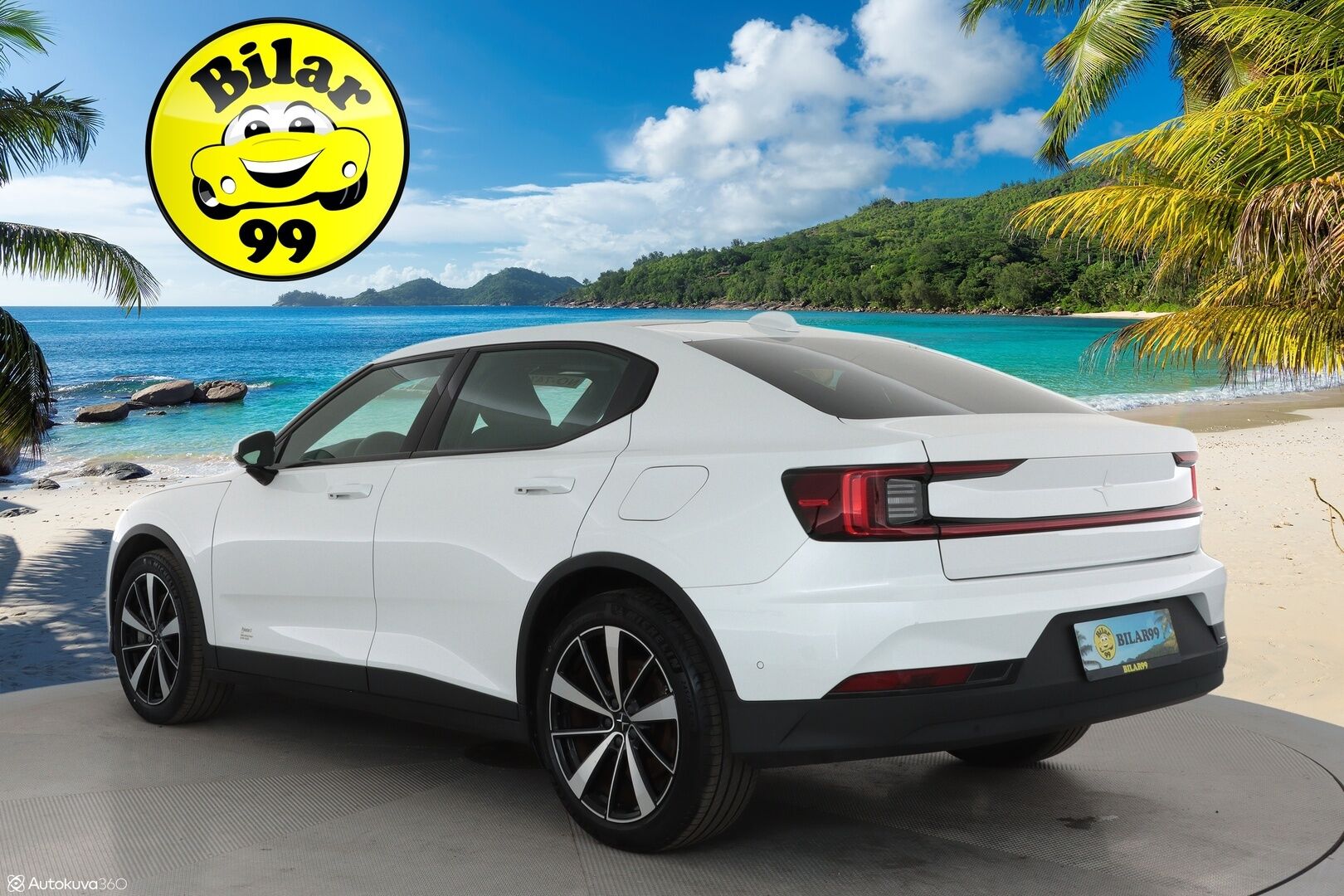 POLESTAR 2 2022 Standard Range Single Motor, 165kW, 64kWh ** Pilot & Plus / Lämpöpumppu / Panorama / H&K / 360 kamera / Pixel LED - 3,99 % KORKOTARJOUS TÄHÄN AUTOON - Akku kuntotarkastettu / Muistipenkki / Apple&Android / Keyless / Sporttipenkit
