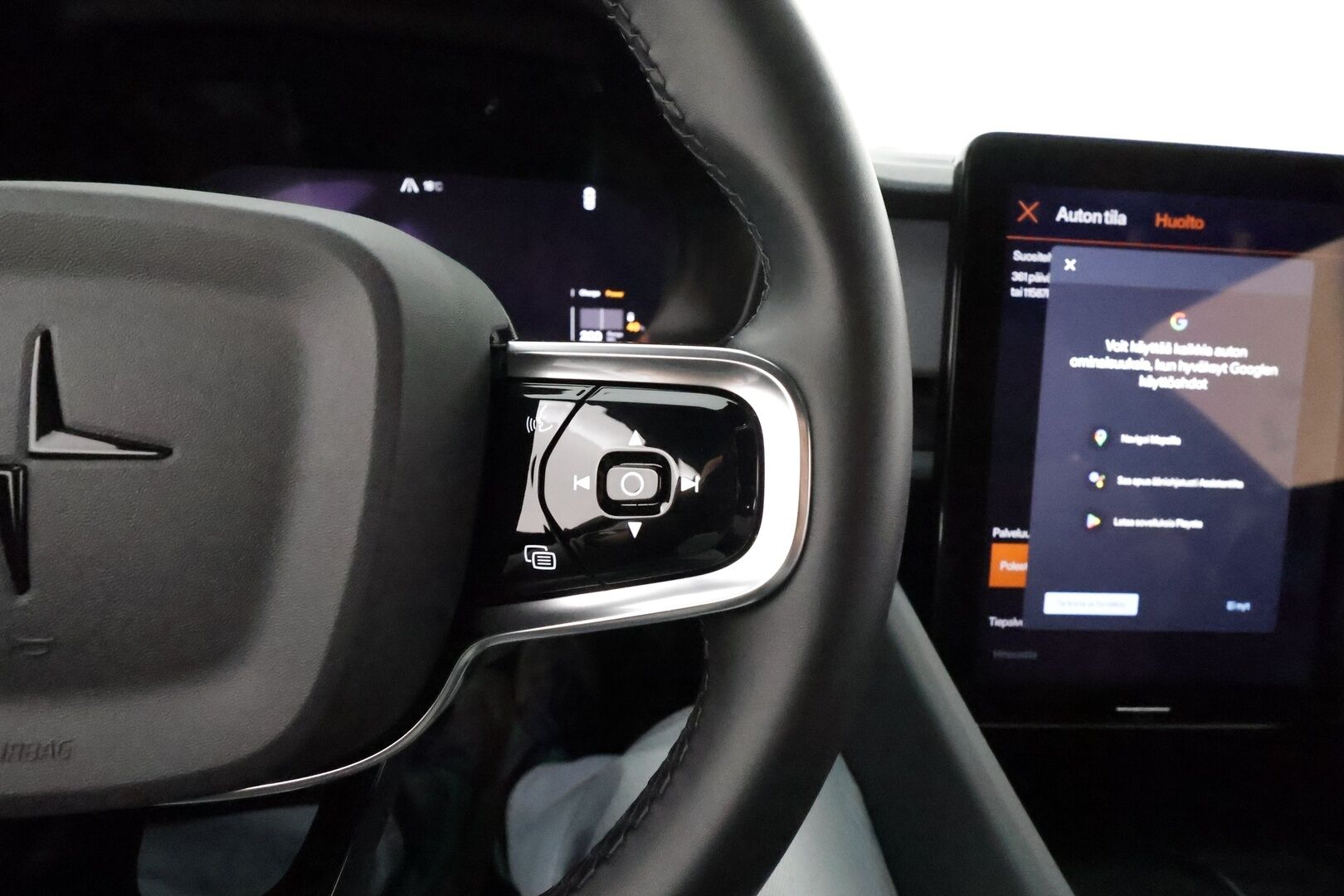 POLESTAR 2 2022 Long Range Single Motor, 78kWh - 3,99 % KORKOTARJOUS TÄHÄN AUTOON - 31.5. ASTI! - Vetokoukku / Pilot / Pixel LED / 360-Kamera / Adapt.Vakkari / Google Maps / Kahdet renkaat aluvantein / Akku kuntotarkistettu!