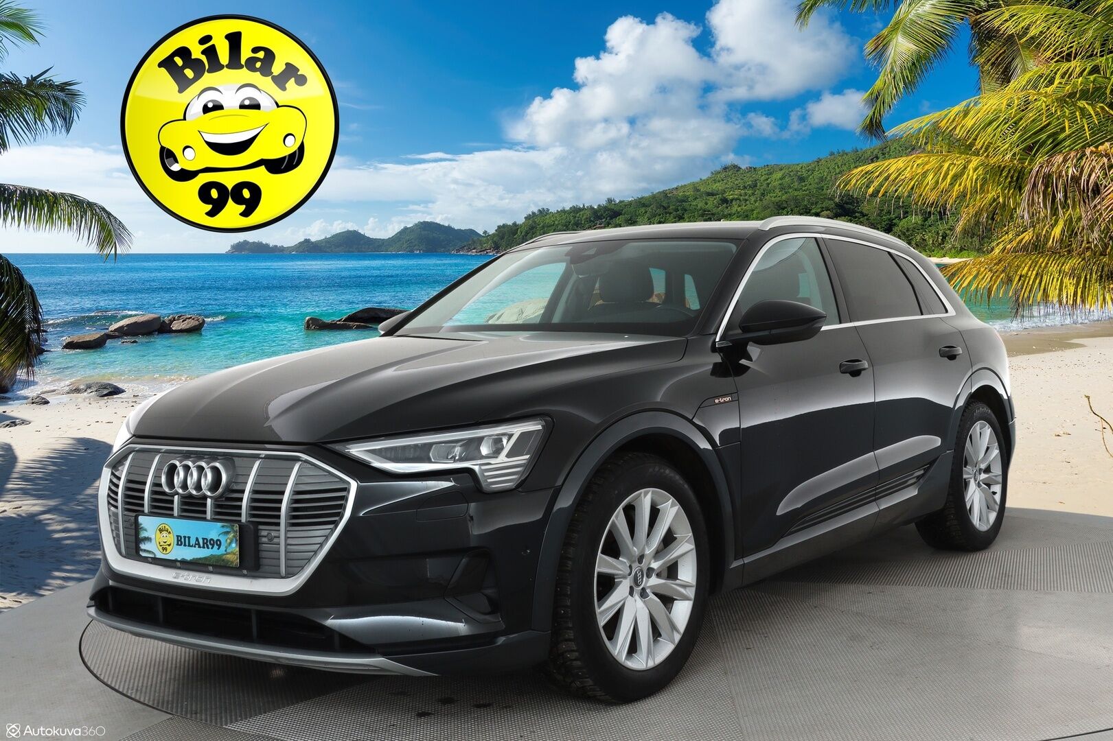 AUDI E-TRON 2021 Advanced 55 quattro **Adapt. vakkari / Navi / Ilma-alusta / Muistipenkki / P.kamera / Kaistavahti** - 3,99 % KORKOTARJOUS TÄHÄN AUTOON - Akku kuntotarkistettu!