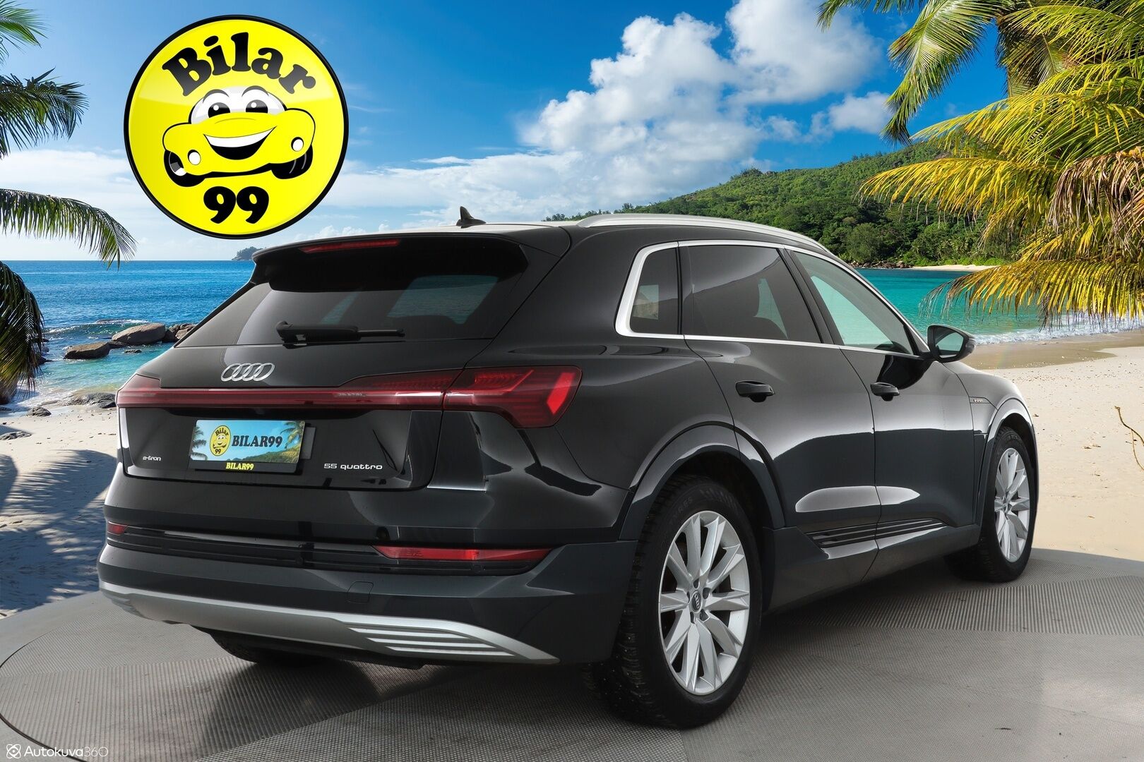 AUDI E-TRON 2021 Advanced 55 quattro **Adapt. vakkari / Navi / Ilma-alusta / Muistipenkki / P.kamera / Kaistavahti** - 3,99 % KORKOTARJOUS TÄHÄN AUTOON - Akku kuntotarkistettu!