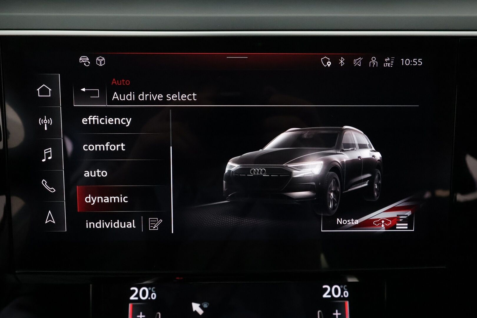 AUDI E-TRON 2021 Advanced 55 quattro **Adapt. vakkari / Navi / Ilma-alusta / Muistipenkki / P.kamera / Kaistavahti** - 3,99 % KORKOTARJOUS TÄHÄN AUTOON - Akku kuntotarkistettu!