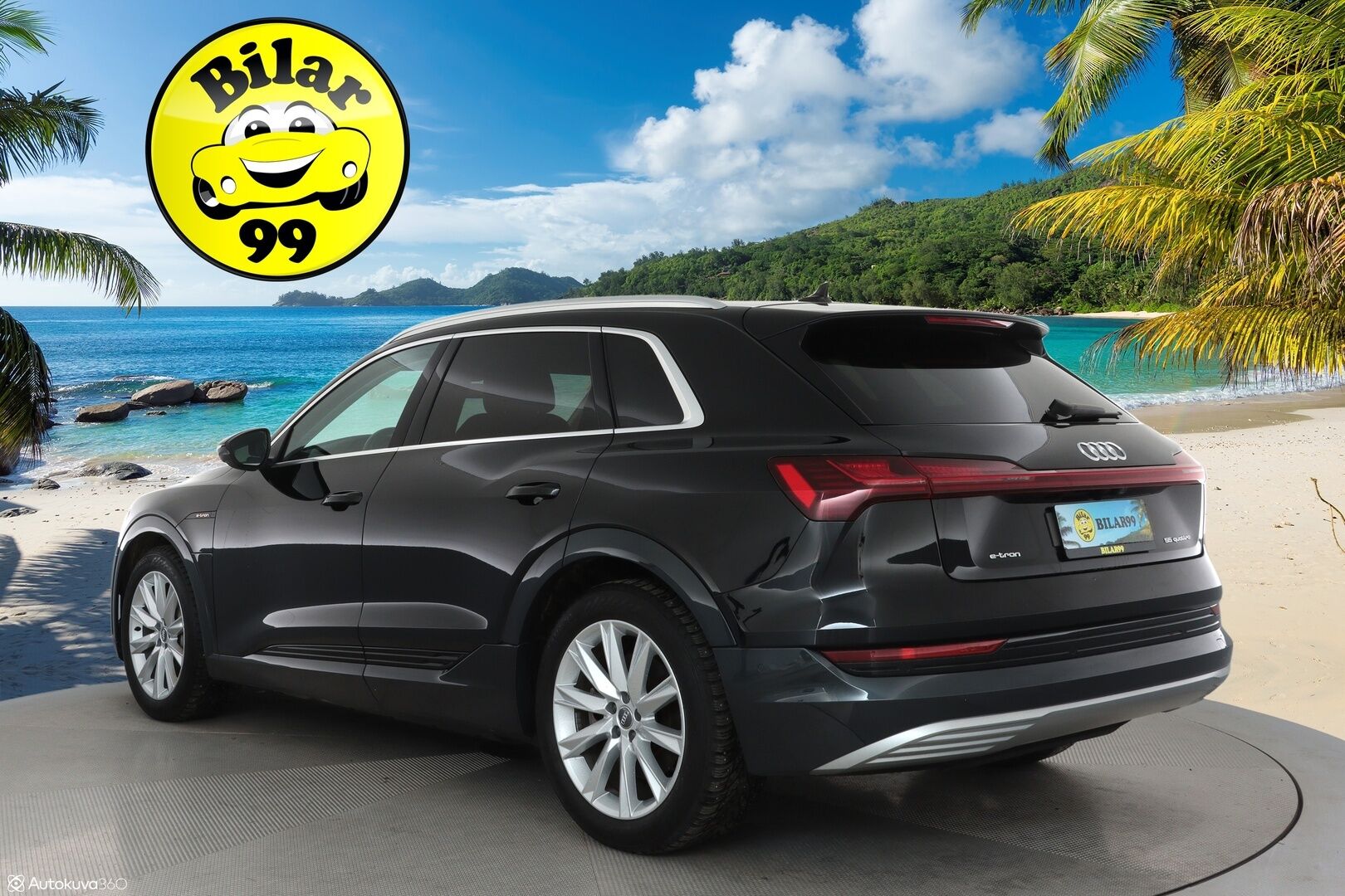 AUDI E-TRON 2021 Advanced 55 quattro **Adapt. vakkari / Navi / Ilma-alusta / Muistipenkki / P.kamera / Kaistavahti** - 3,99 % KORKOTARJOUS TÄHÄN AUTOON - Akku kuntotarkistettu!