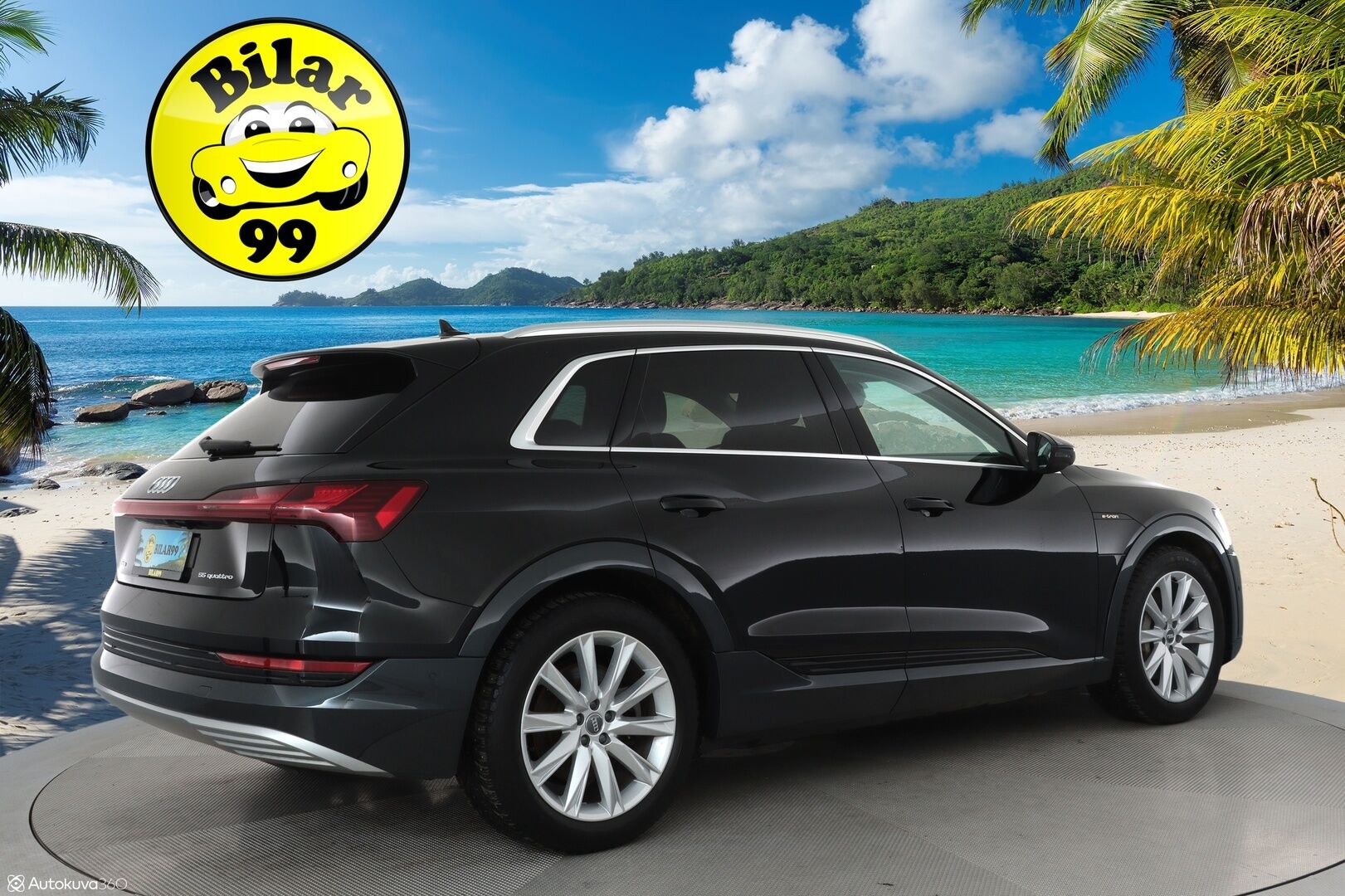 AUDI E-TRON 2021 Advanced 55 quattro **Adapt. vakkari / Navi / Ilma-alusta / Muistipenkki / P.kamera / Kaistavahti** - 3,99 % KORKOTARJOUS TÄHÄN AUTOON - Akku kuntotarkistettu!