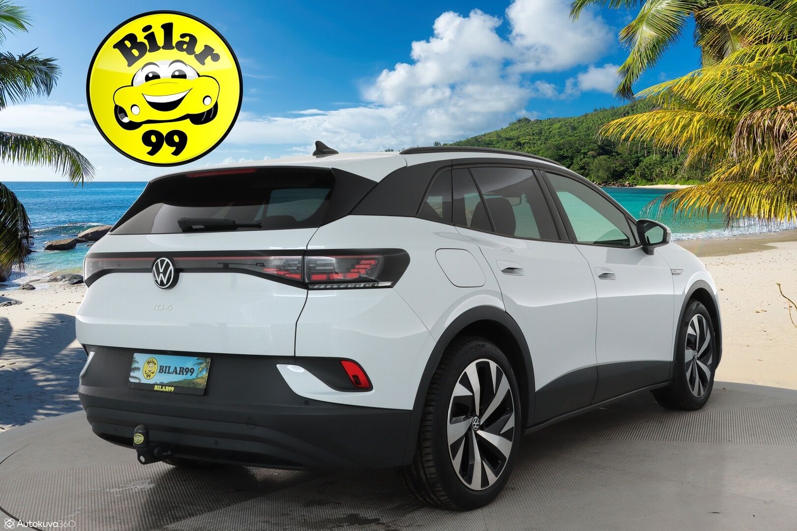 VOLKSWAGEN ID.4 2021 Pro Performance 150 kW, akku 77 kWh **Lämpöpumppu / Matrix LED / Adapt.Vakkari / Peruutuskamera / Vetokoukku** - Akku kuntotarkistettu! / Nahka-Alcantara / Navi / Huippuvarusteet!