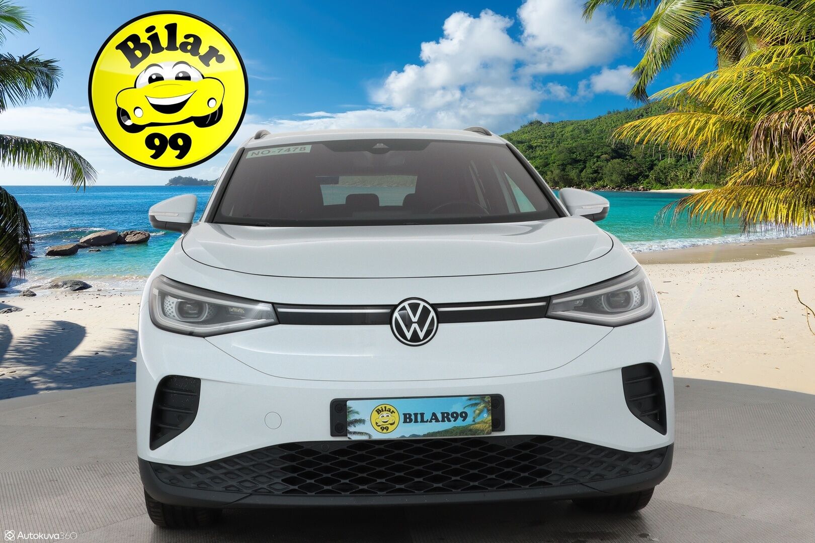 VOLKSWAGEN ID.4 2021 Pro Performance 150 kW, akku 77 kWh **Lämpöpumppu / Matrix LED / Adapt.Vakkari / Peruutuskamera / Vetokoukku** - Akku kuntotarkistettu! / Nahka-Alcantara / Navi / Huippuvarusteet!