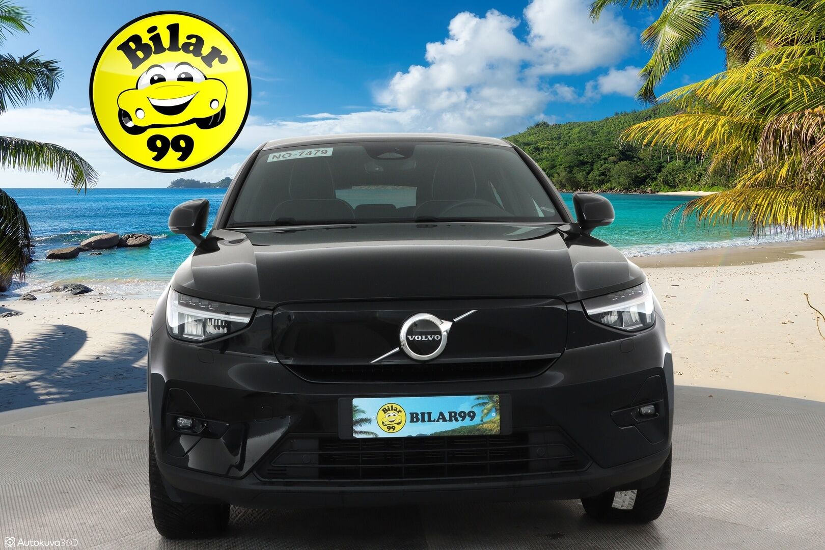 Volvo C40 2023 Recharge Single Plus aut - 3,99 % KORKOTARJOUS TÄHÄN AUTOON - 31.5. ASTI! - Lämpöpumppu / Adapt.Vakkari / Lasikatto / Peruutuskamera / Vetokoukku / Nahka-Alcantara / Adapt.LED / Merkkihuollot / Akku tarkastettu!