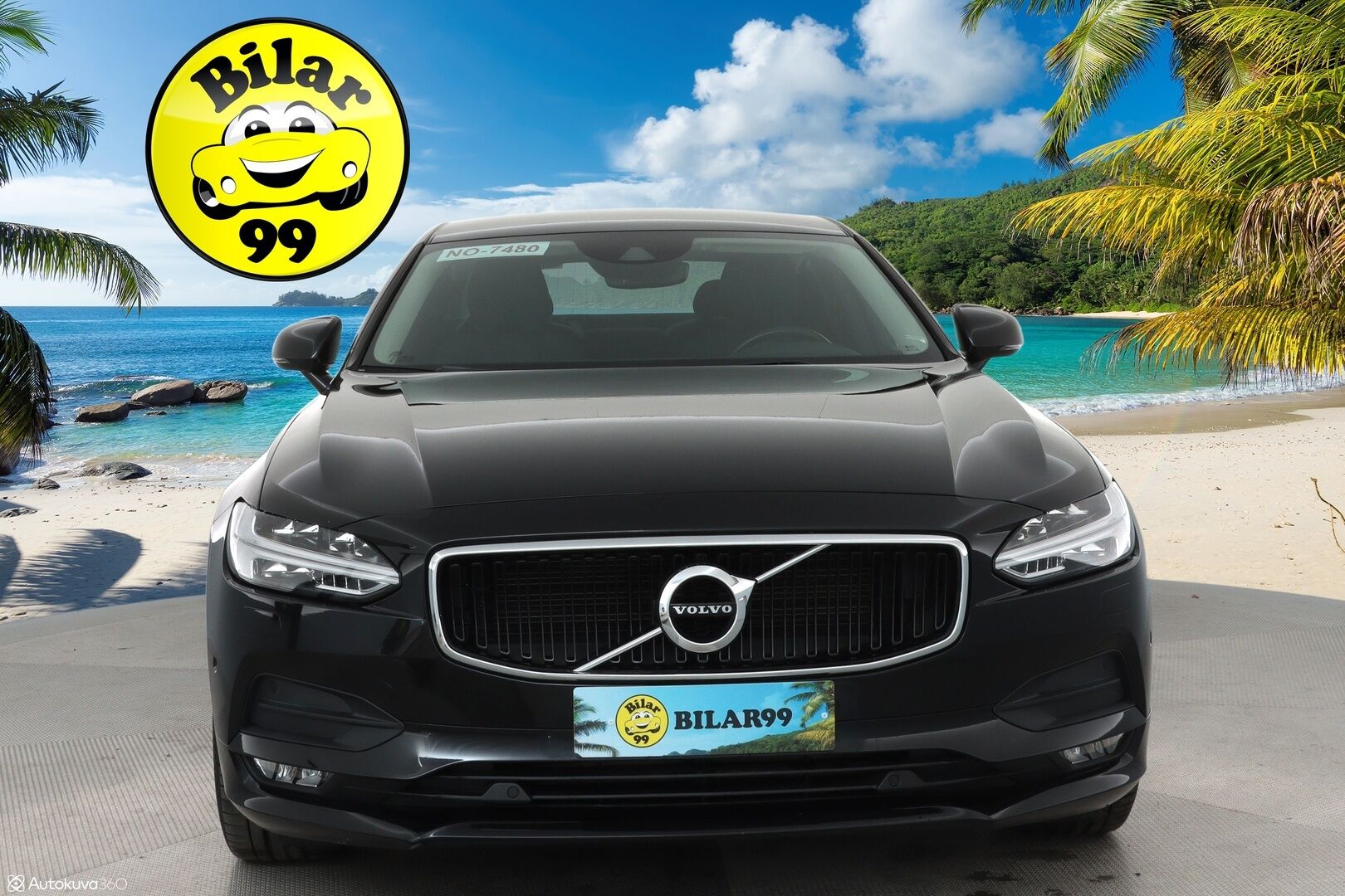 Volvo S90 2018 D4 AWD Geatronic Momentum Advanced **Webasto / Koukku / Full LED / Adapt.vakkari / Puolinahat** - 3,99 % KORKOTARJOUS TÄHÄN AUTOON - 31.5. ASTI! - Merkkihuollettu / Keyless / VOC