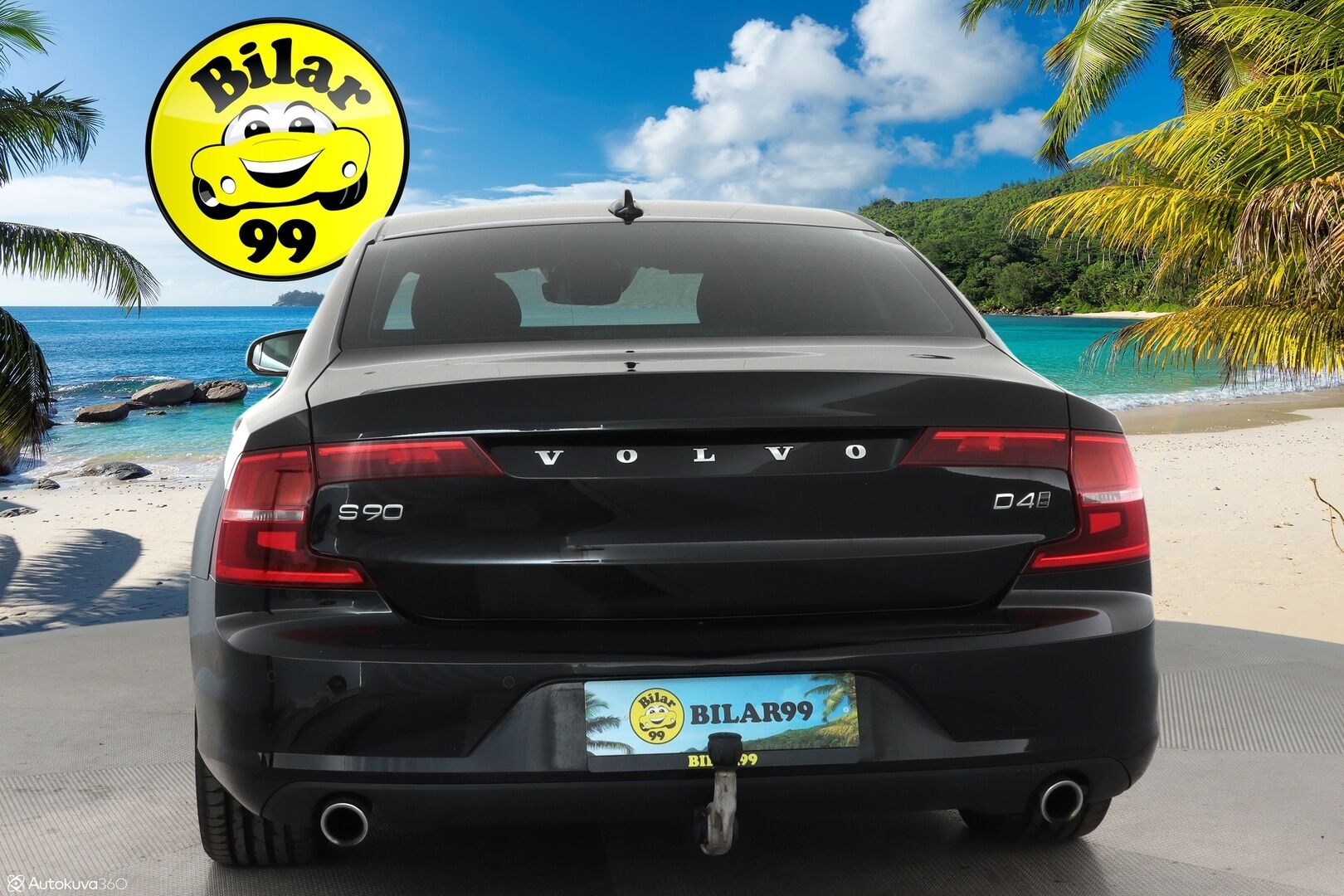 Volvo S90 2018 D4 AWD Geatronic Momentum Advanced **Webasto / Koukku / Full LED / Adapt.vakkari / Puolinahat** - 3,99 % KORKOTARJOUS TÄHÄN AUTOON - 31.5. ASTI! - Merkkihuollettu / Keyless / VOC