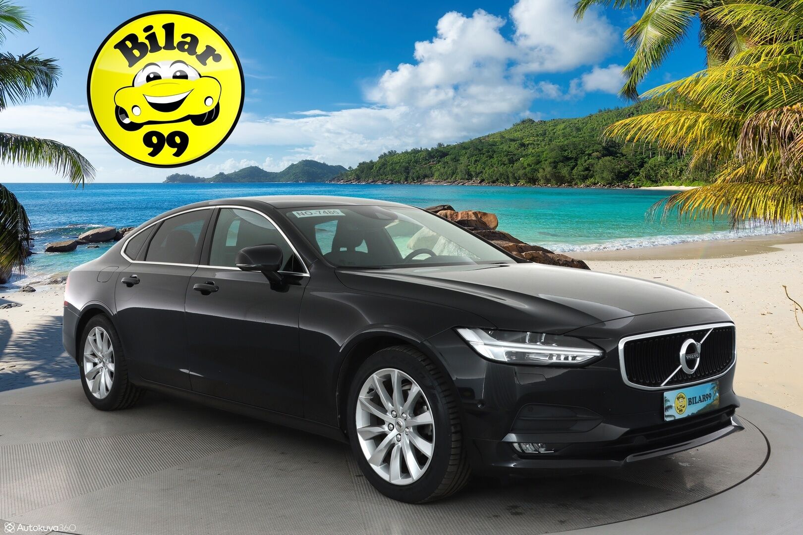 Volvo S90 2018 D4 AWD Geatronic Momentum Advanced **Webasto / Koukku / Full LED / Adapt.vakkari / Puolinahat** - 3,99 % KORKOTARJOUS TÄHÄN AUTOON - 31.5. ASTI! - Merkkihuollettu / Keyless / VOC