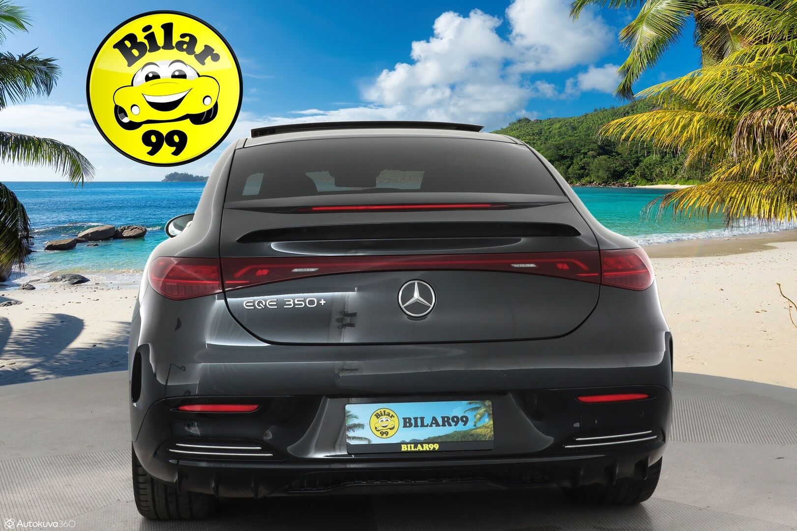 MERCEDES-BENZ EQE 2022 350+ AMG Style ** Digital-LED / Ilma-alusta / Adapt.Vakkari / Panorama / 360° Kamera / HUD / Burmester / KeylessGO ** - 3,99 % KORKOTARJOUS TÄHÄN AUTOON - 2x Renkaat / Akku Kuntotarkistettu!