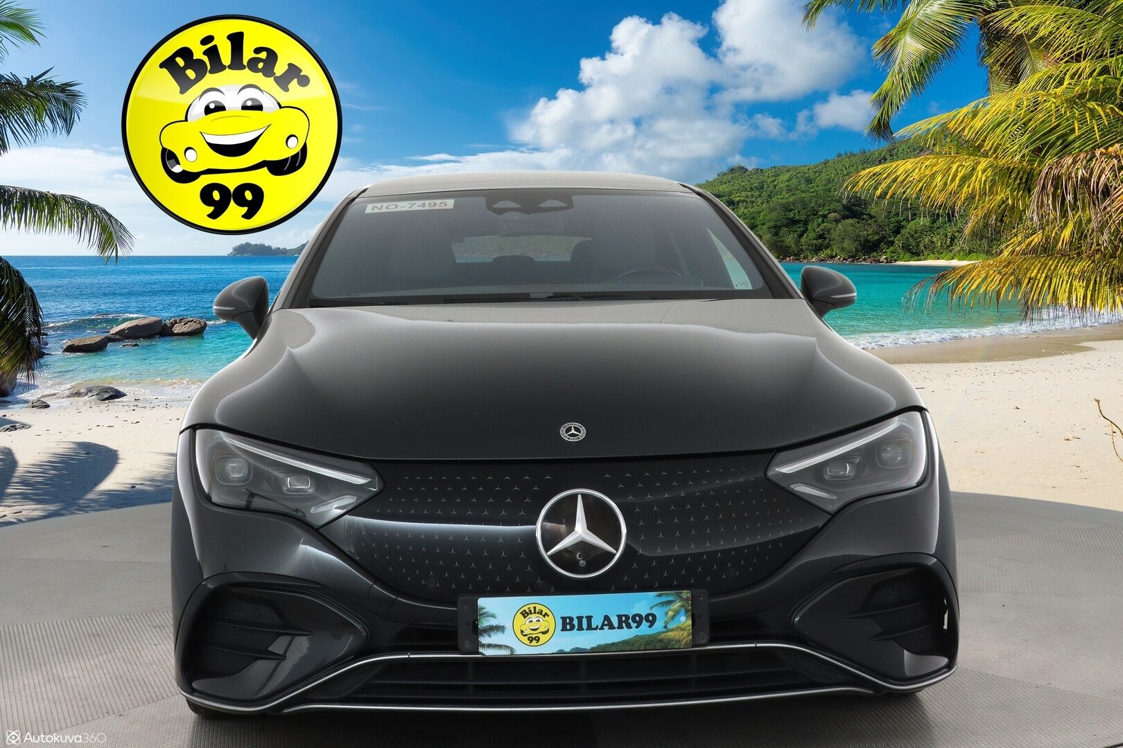 MERCEDES-BENZ EQE 2022 350+ AMG Style ** Digital-LED / Ilma-alusta / Adapt.Vakkari / Panorama / 360° Kamera / HUD / Burmester / KeylessGO ** - 3,99 % KORKOTARJOUS TÄHÄN AUTOON - 2x Renkaat / Akku Kuntotarkistettu!