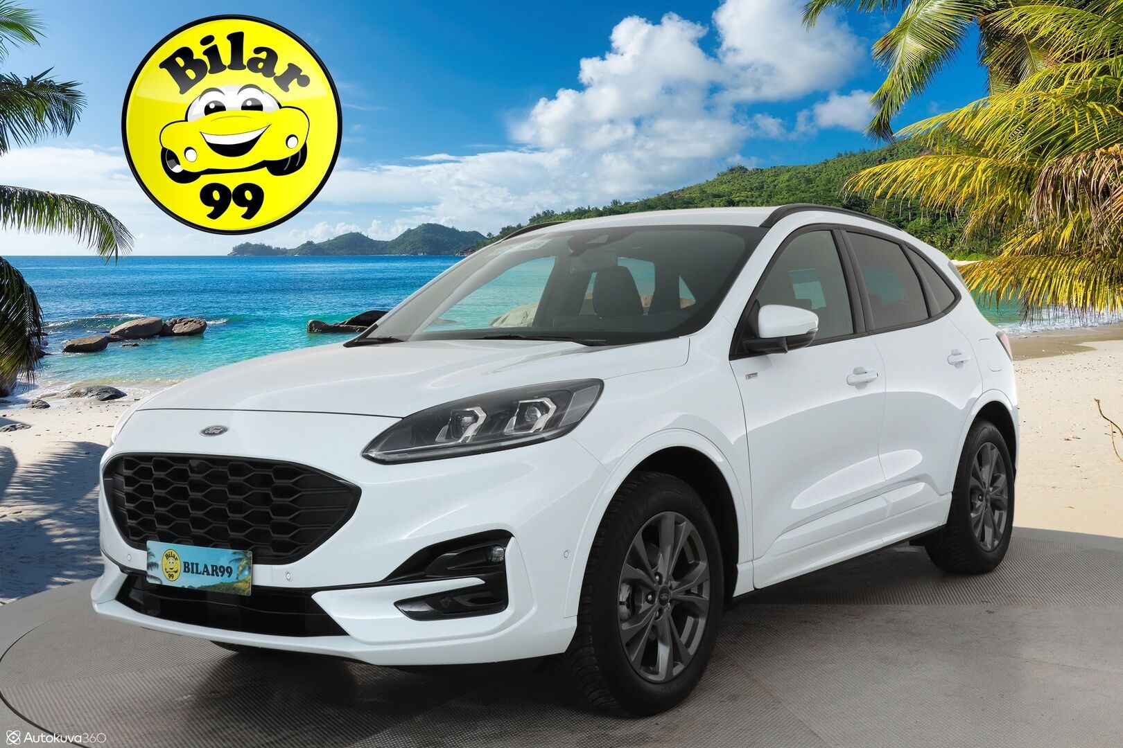FORD KUGA 2023 2,5 Ladattava hybridi (PHEV)  CVT FWD ST-Line X ** HUD / Adapt.Vakkari / P.Kamera / LED-valot / Bang&Olufsen / Navi ** - 3,99 % KORKOTARJOUS TÄHÄN AUTOON - Akku Kuntotarkistettu!