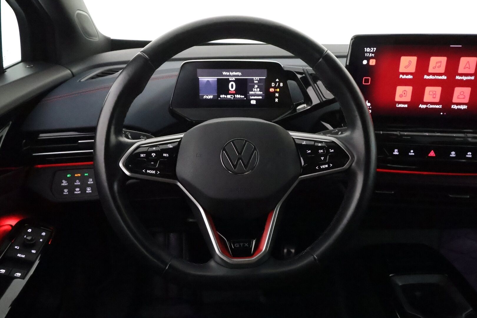 VOLKSWAGEN ID.5 2022 GTX Dual Motor AWD 77kWh **Lämpöpumppu / Vetokoukku / Adapt. vakkari / Matrix / P.kamera / Kahdet renkaat** - 3,99 % KORKOTARJOUS TÄHÄN AUTOON - Akku kuntotarkastettu / Todella siisti!