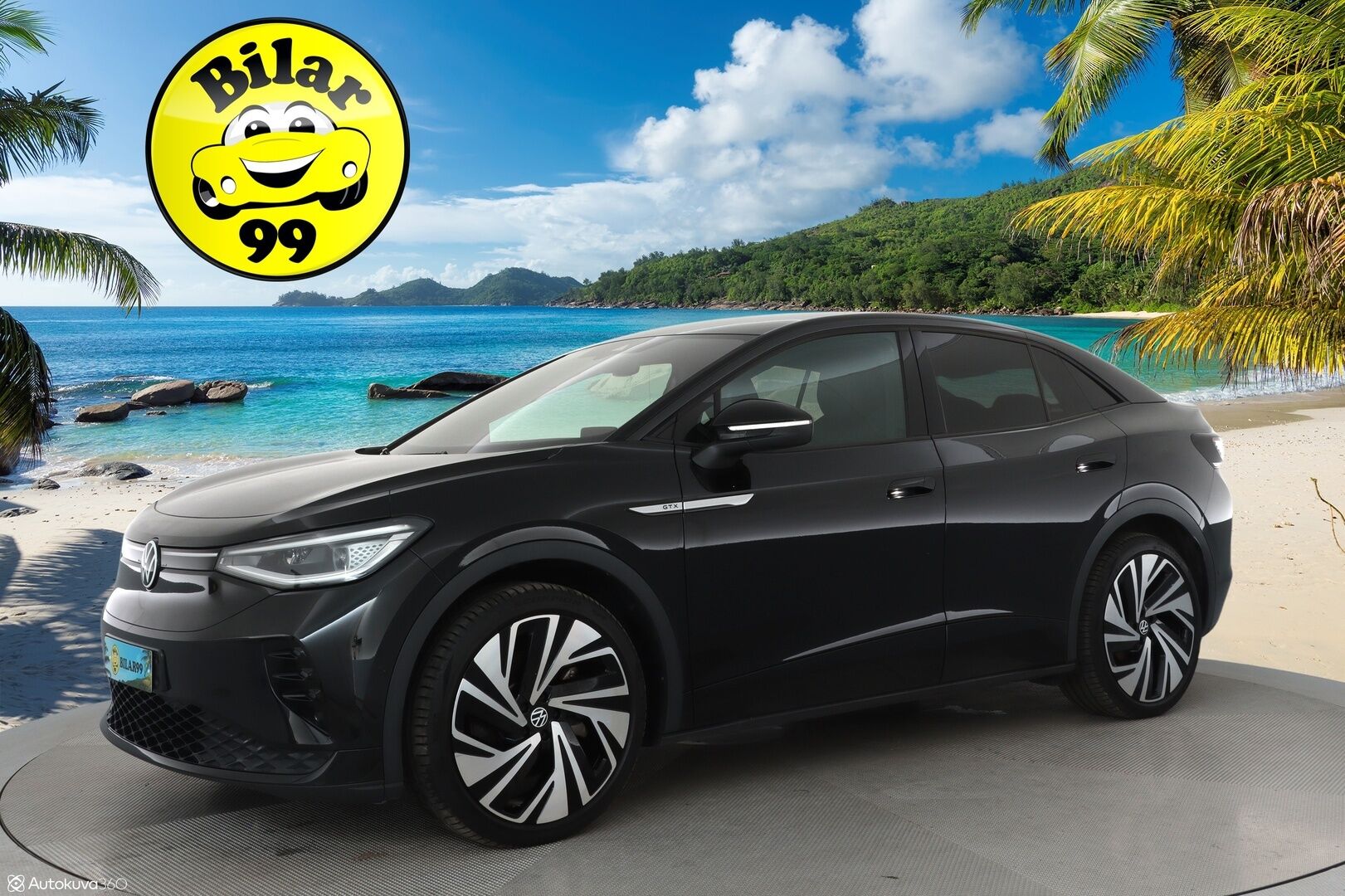 VOLKSWAGEN ID.5 2022 GTX Dual Motor AWD 77kWh **Lämpöpumppu / Vetokoukku / Adapt. vakkari / Matrix / P.kamera / Kahdet renkaat** - 3,99 % KORKOTARJOUS TÄHÄN AUTOON - Akku kuntotarkastettu / Todella siisti!