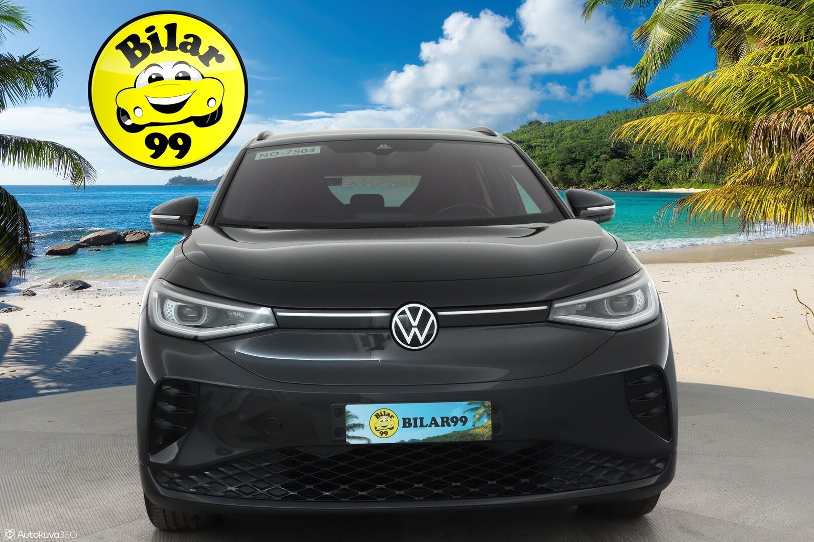 VOLKSWAGEN ID.4 2022 GTX Dual Motor AWD 77kWh **Lämpöpumppu / Hierovat sporttipenkit muistilla / Koukku / Matrix / Adapt. vakkari / P.kamera** - 3,99 % KORKOTARJOUS TÄHÄN AUTOON - Akku kuntotarkastettu / 2x vanteet / Keyless 